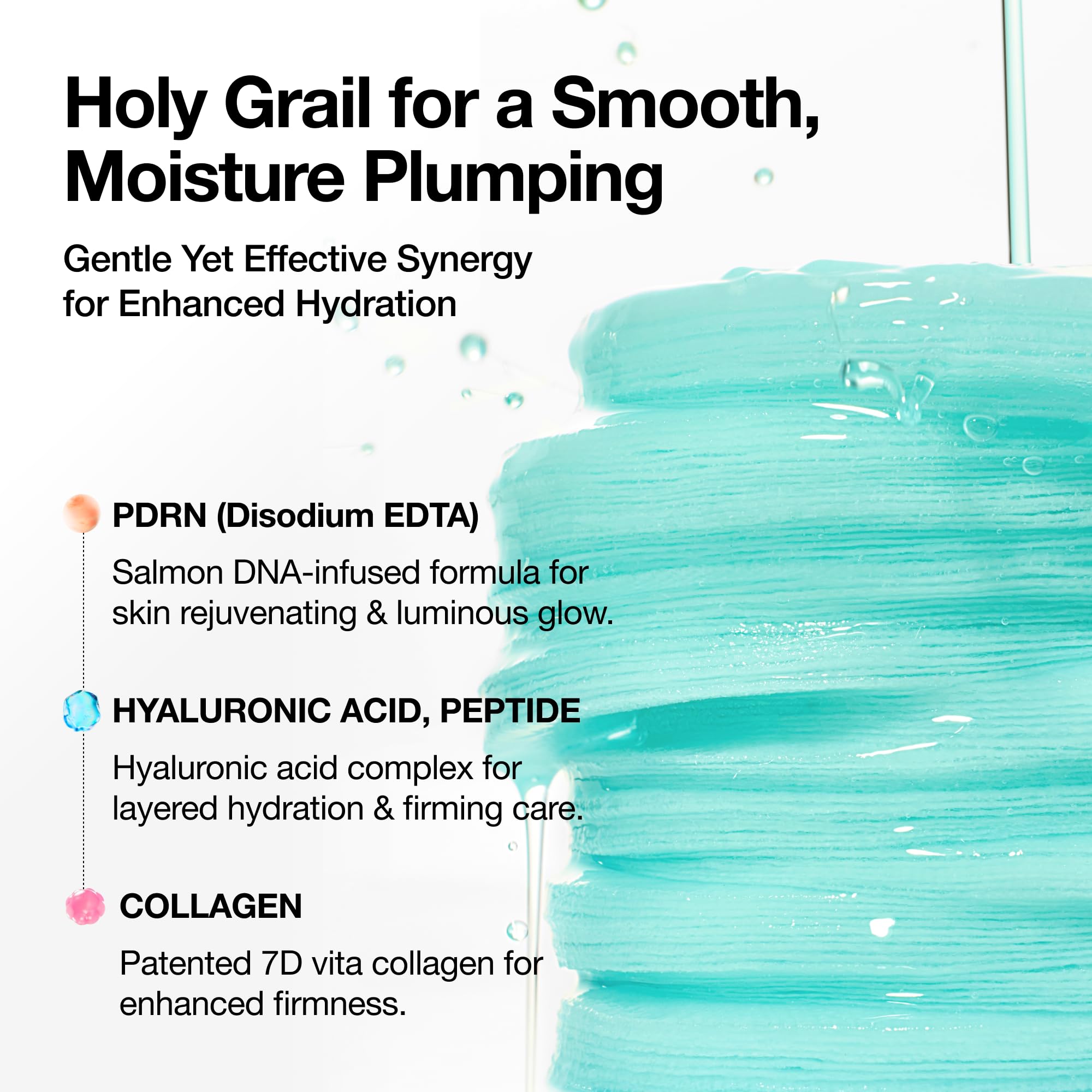 Anua PDRN 100 Hyaluronic Acid Toner Pad, 6.1 fl oz, 60 Count - ANUA Official Product View 3