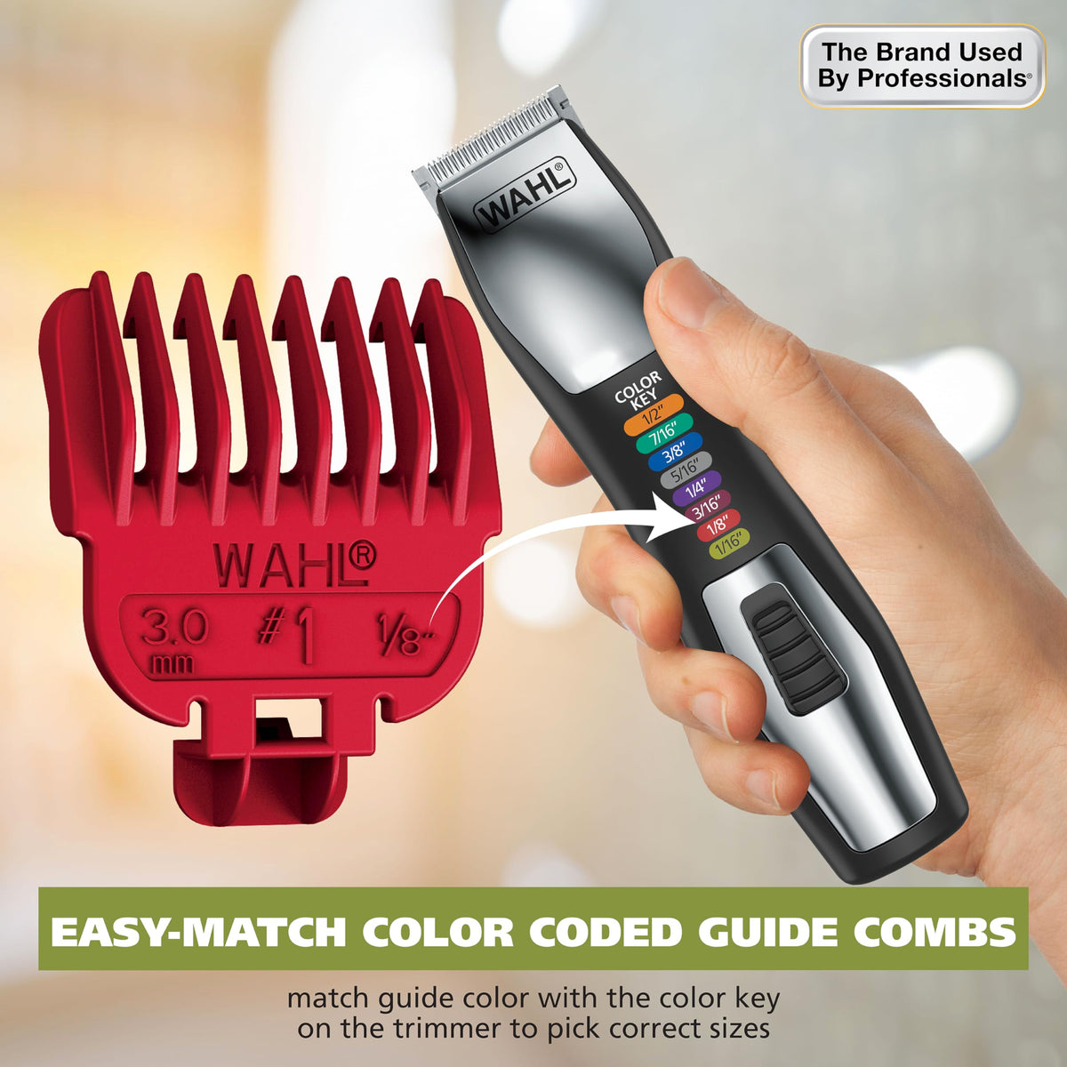 Wahl Color Pro All in One Cordless Eyebrow Nose Beard - Wahl Official Imagery - 3