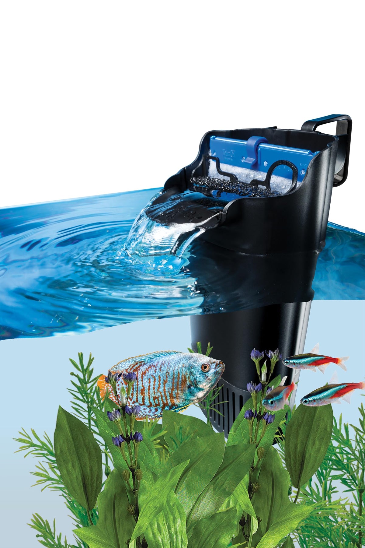 Tetra Whisper 170 GPH Internal Power Aquarium Filter - Tetra Official Imagery - 7