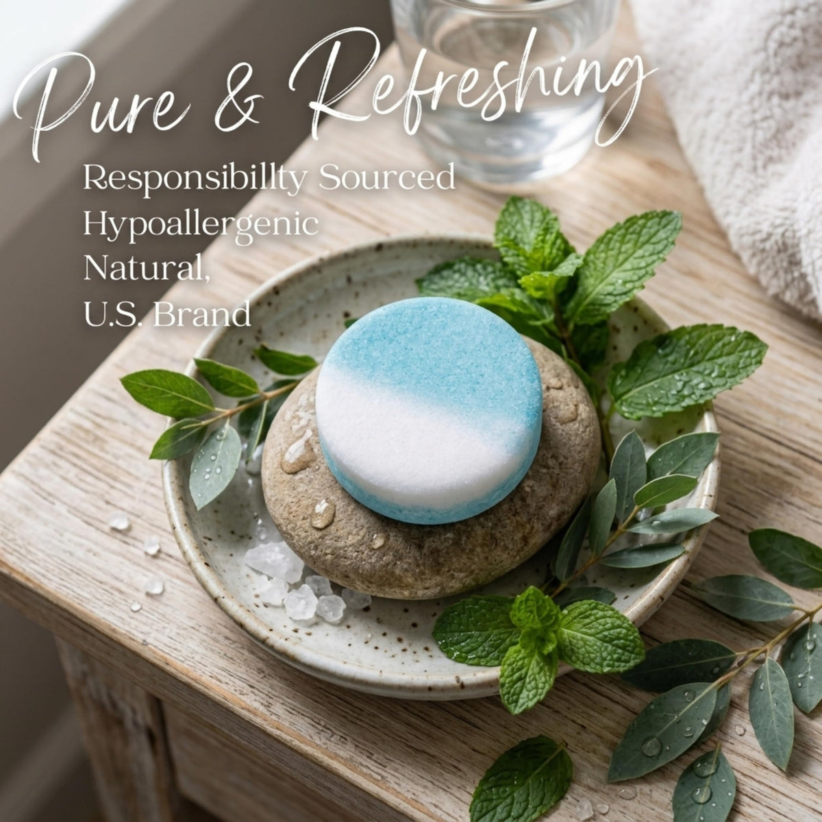 Inspire Breathe Shower Steamers 15 Mint Eucalyptus Shower - EvolutionUSA Official Imagery - 6