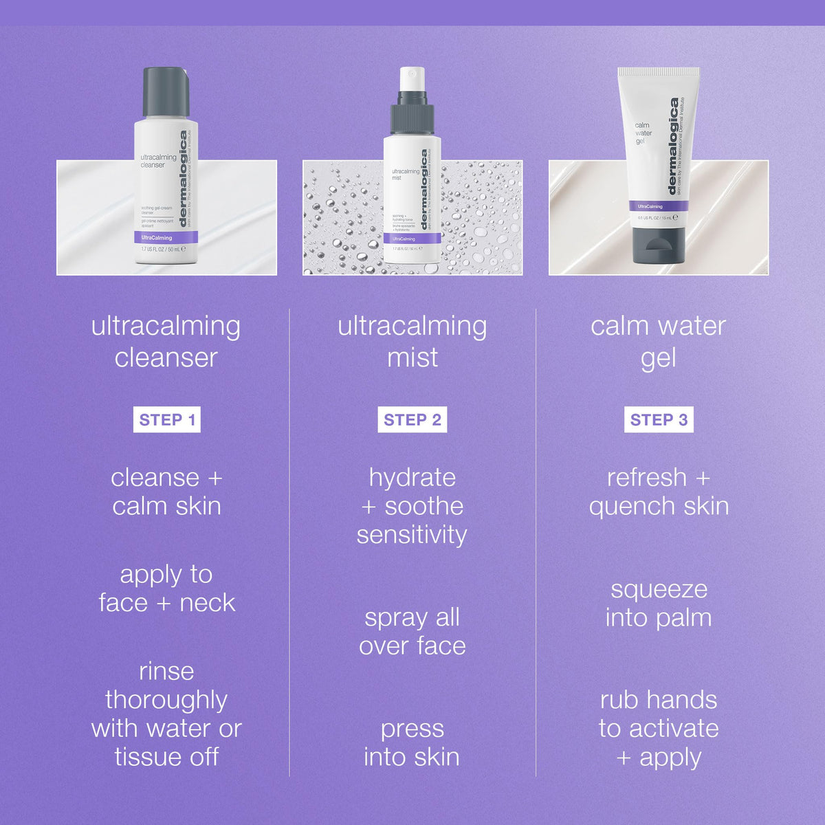 Dermalogica Sensitive Skin Rescue Kit 3 Piece Gentle - Premium Selection Official Imagery - 7