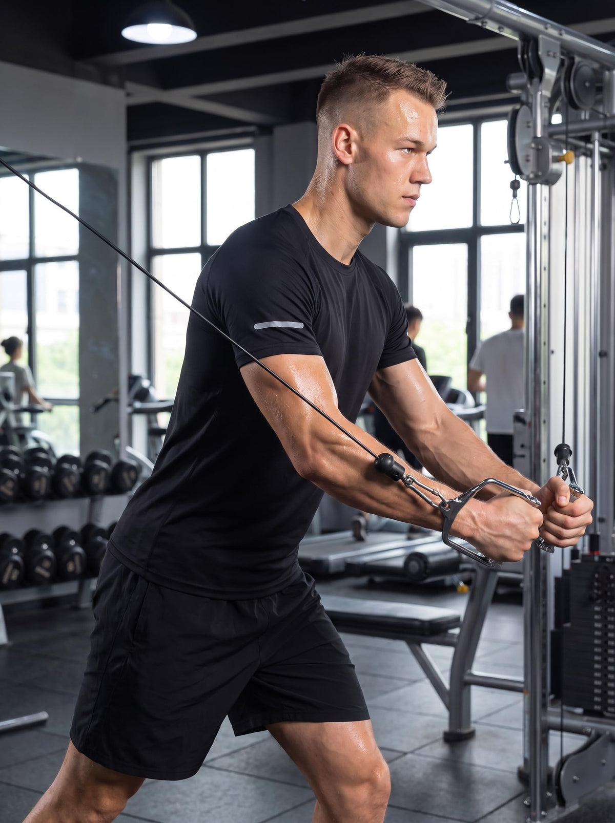 frueo Men s 1 3 Pack Workout Shirts Quick Dry Mesh Athletic - frueo Official Imagery - 6