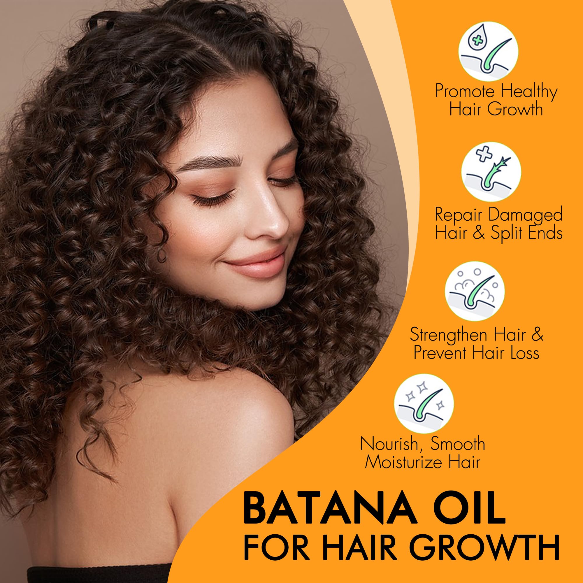 MISICH Raw Batana Oil, 100% Natural Organic Hair Growth Oil , Sourced from - MISICH Official Product View 4