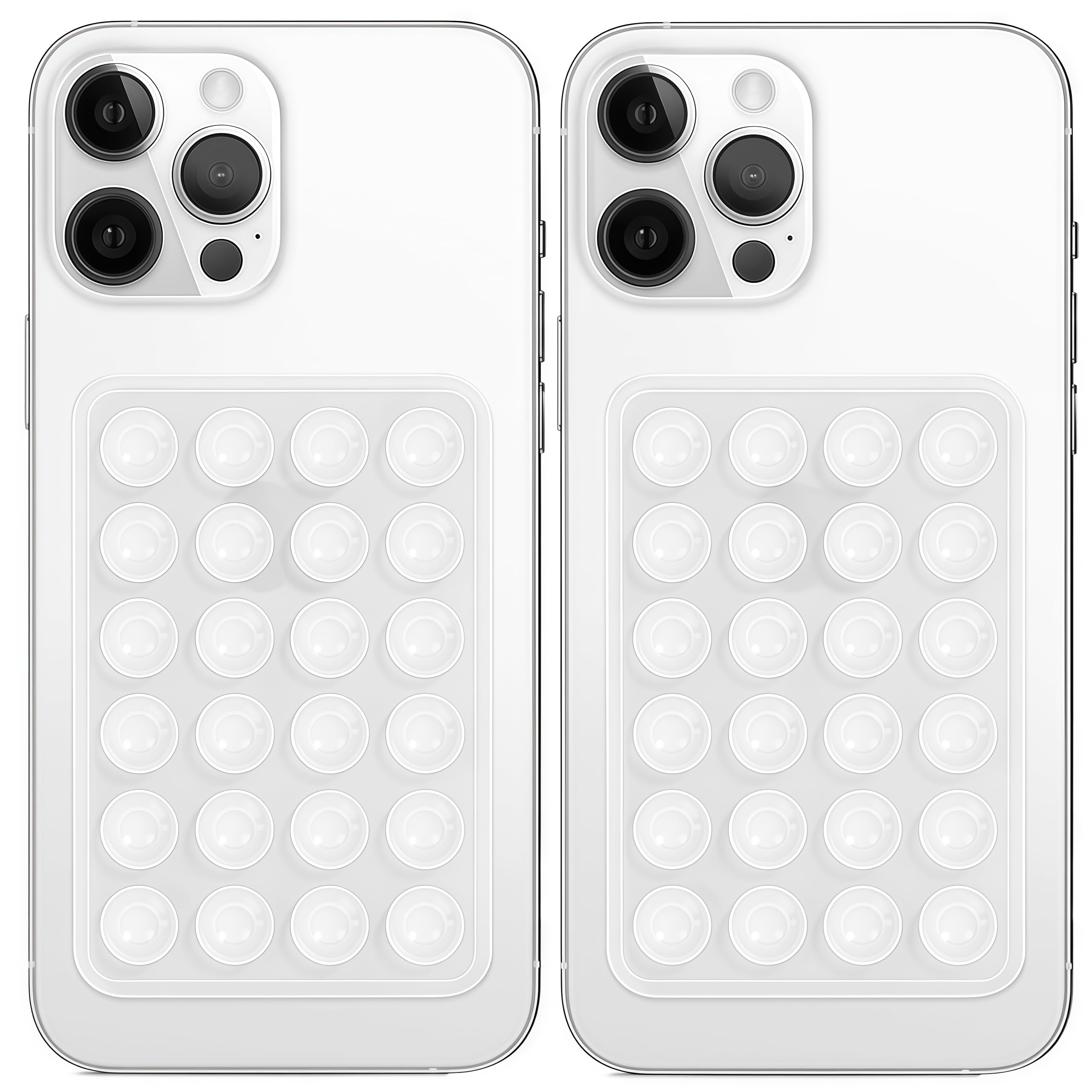 Galundge Anteel 2 Pack Silicone Suction Phone Case Mount, Non Sli - Galundge Official Product View 1