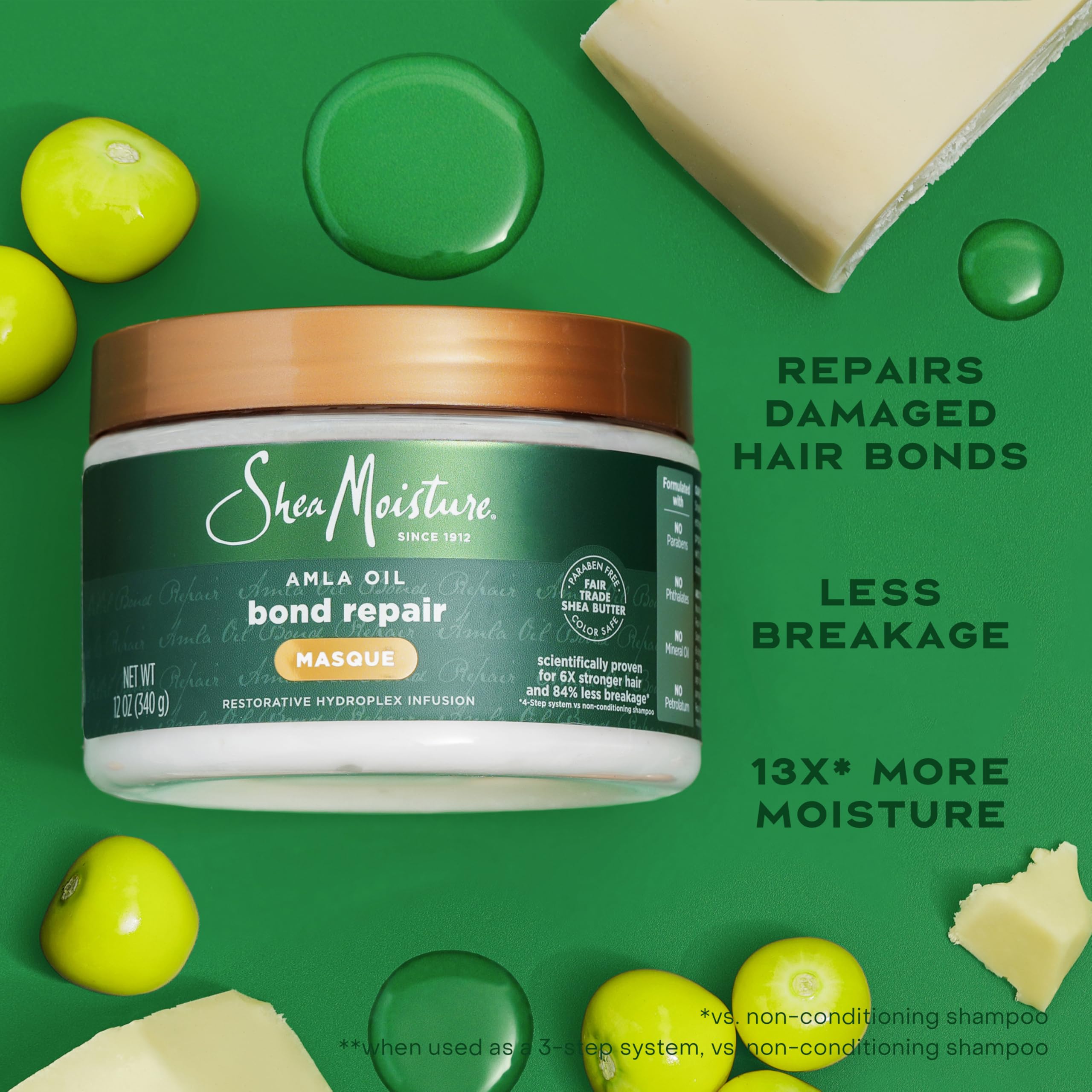Elefair Tech Shea Moisture Bond Repair Masque with Amla Oil - Elefair Tech Official Product View 8