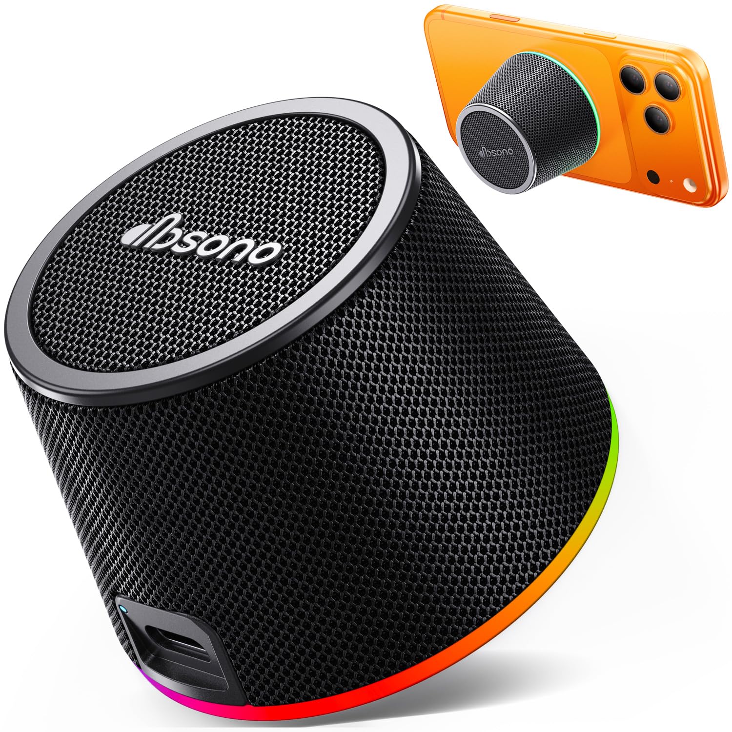 dbsono Small Portable Bluetooth Speaker Birthday Gifts Magnetic Phone - View 8