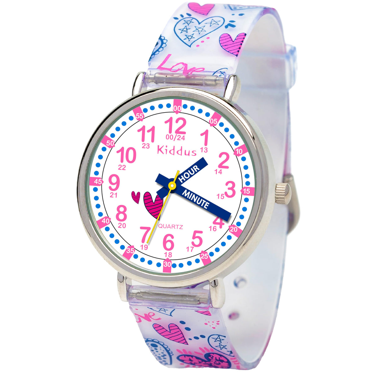 Kiddus Watches Boy and Girl Kids Ages 6 12 Analog Time - Kiddus Official Imagery - 2