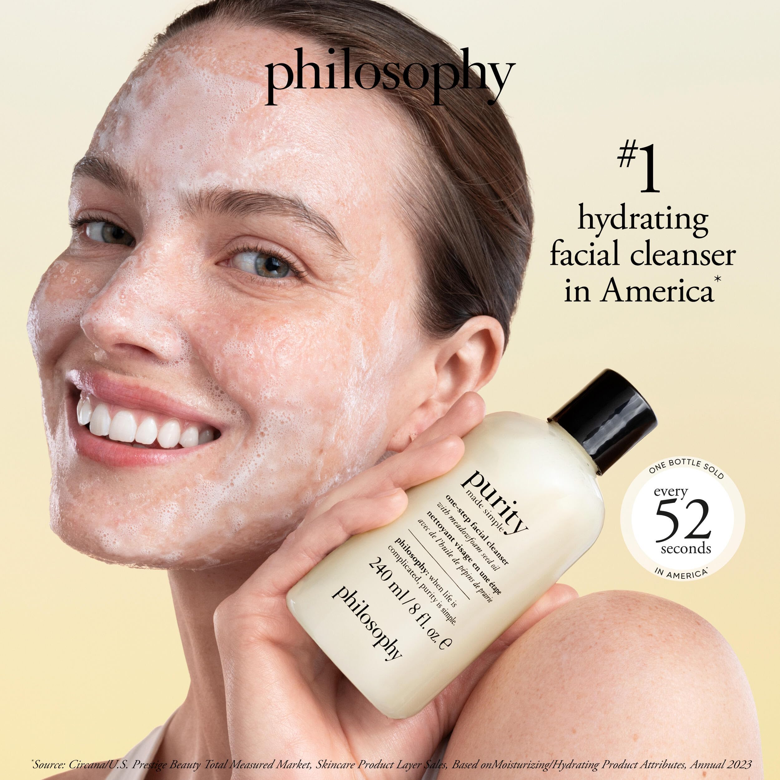 philosophy purity made simple one step facial cleanser with - Premium Selection Official Imagery - 4