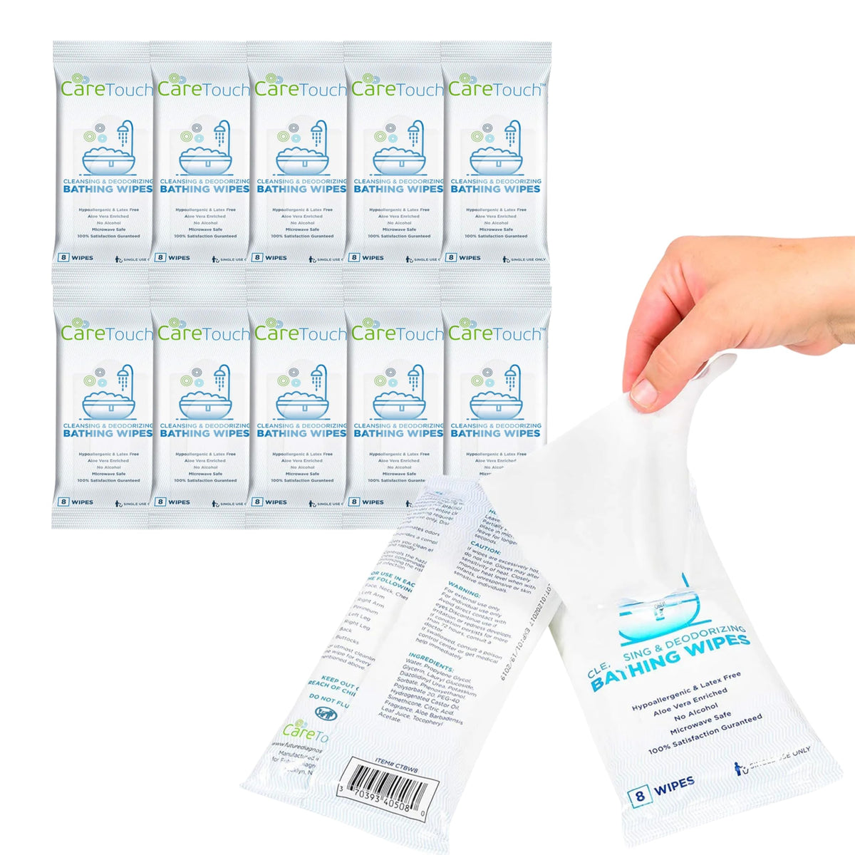 Care Touch Cleaning Wipes - Care Touch Official Imagery - 2
