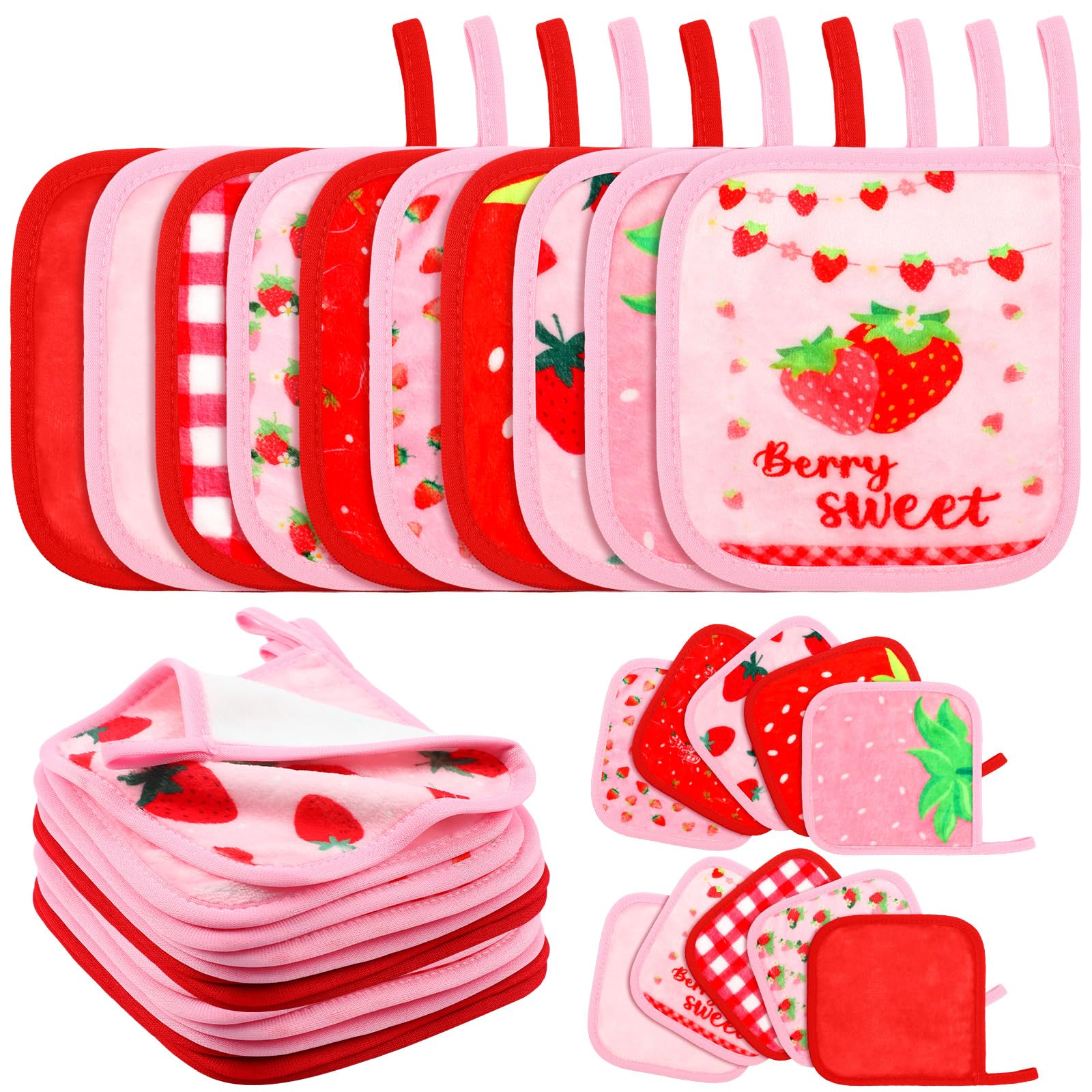 Flutesan 20 Pcs Halloween Microfiber Makeup Remover Cloths 6 - Flutesan Official Imagery - 8