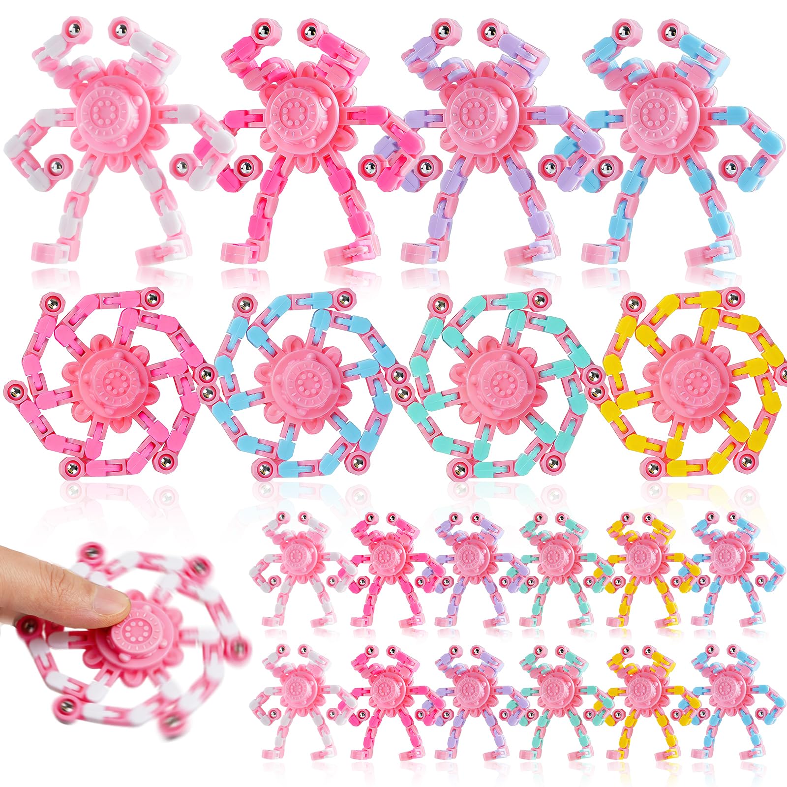 FGYLYOX 12PCS Transformable Fidget Spinners for Kids Adults,Defor - FGYLYOX Official Product View 9