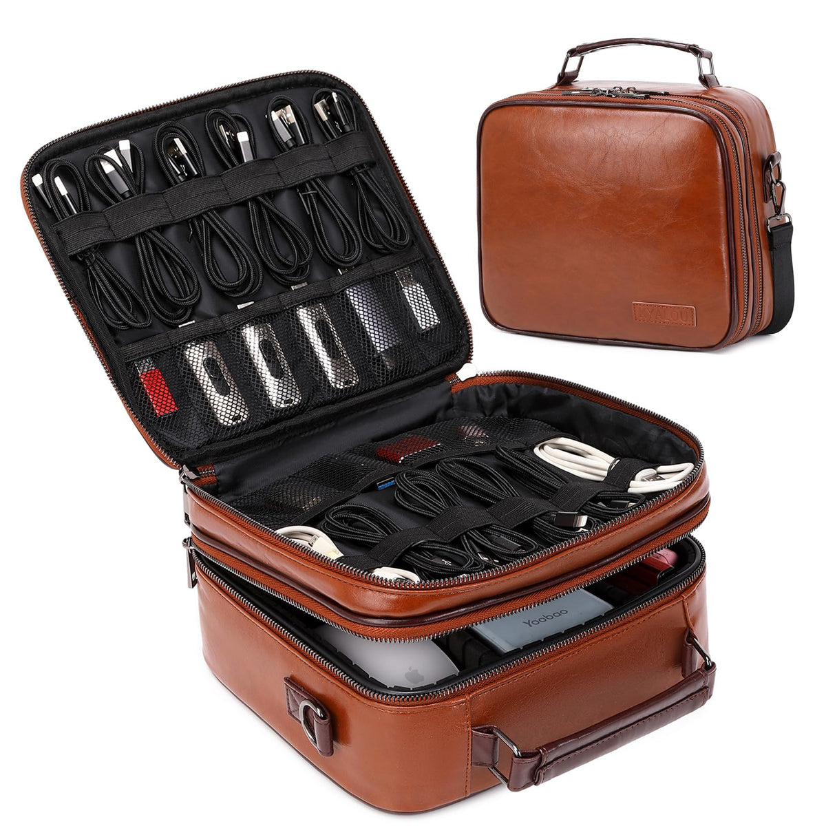 Electronics Travel Organizer Large Electronic Accessories - KYALOU Official Imagery - 8