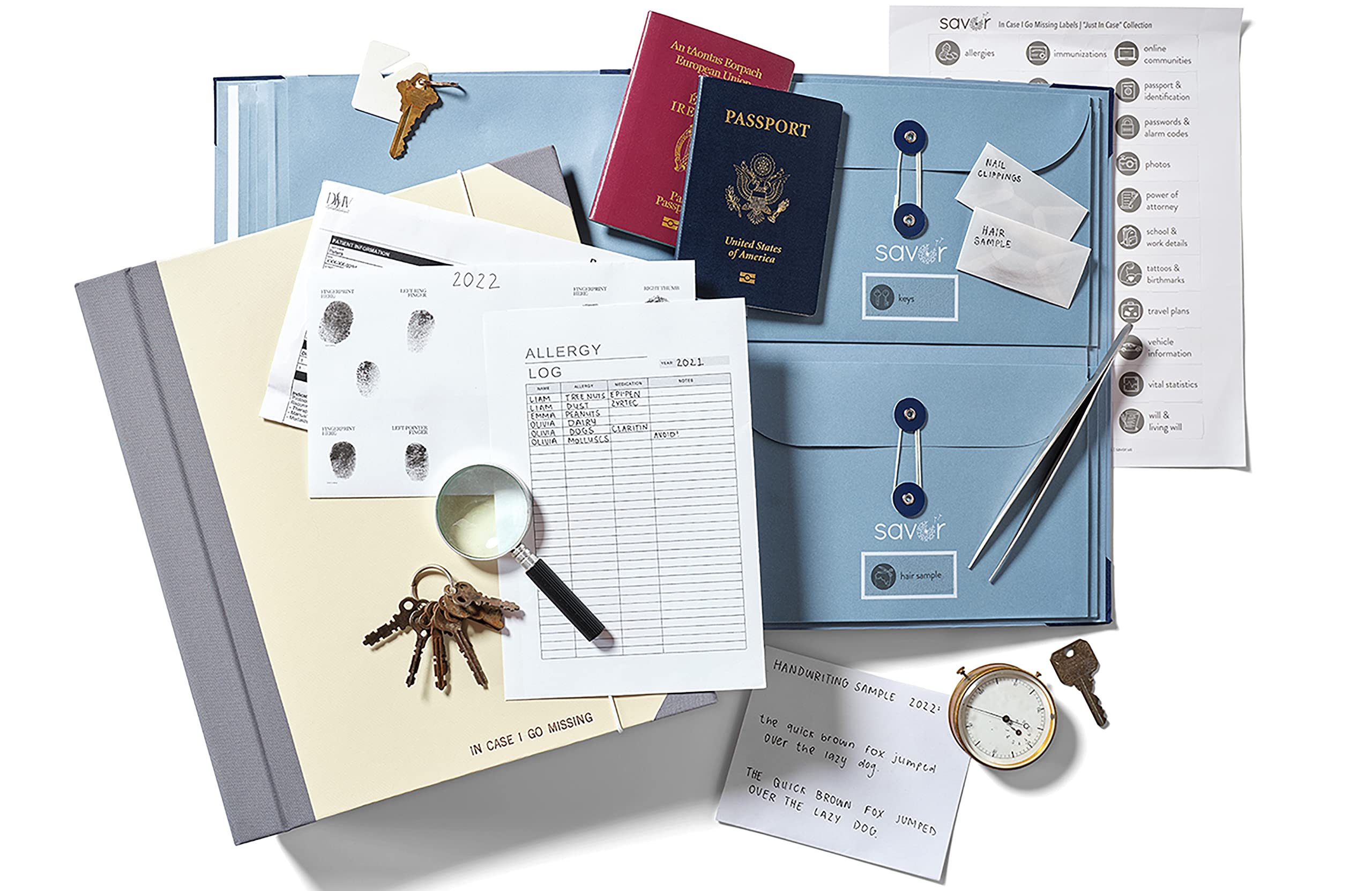 Savor | 2025 Edition in Case Go Missing™ Binder | Viral TikTok Folio f - View 1