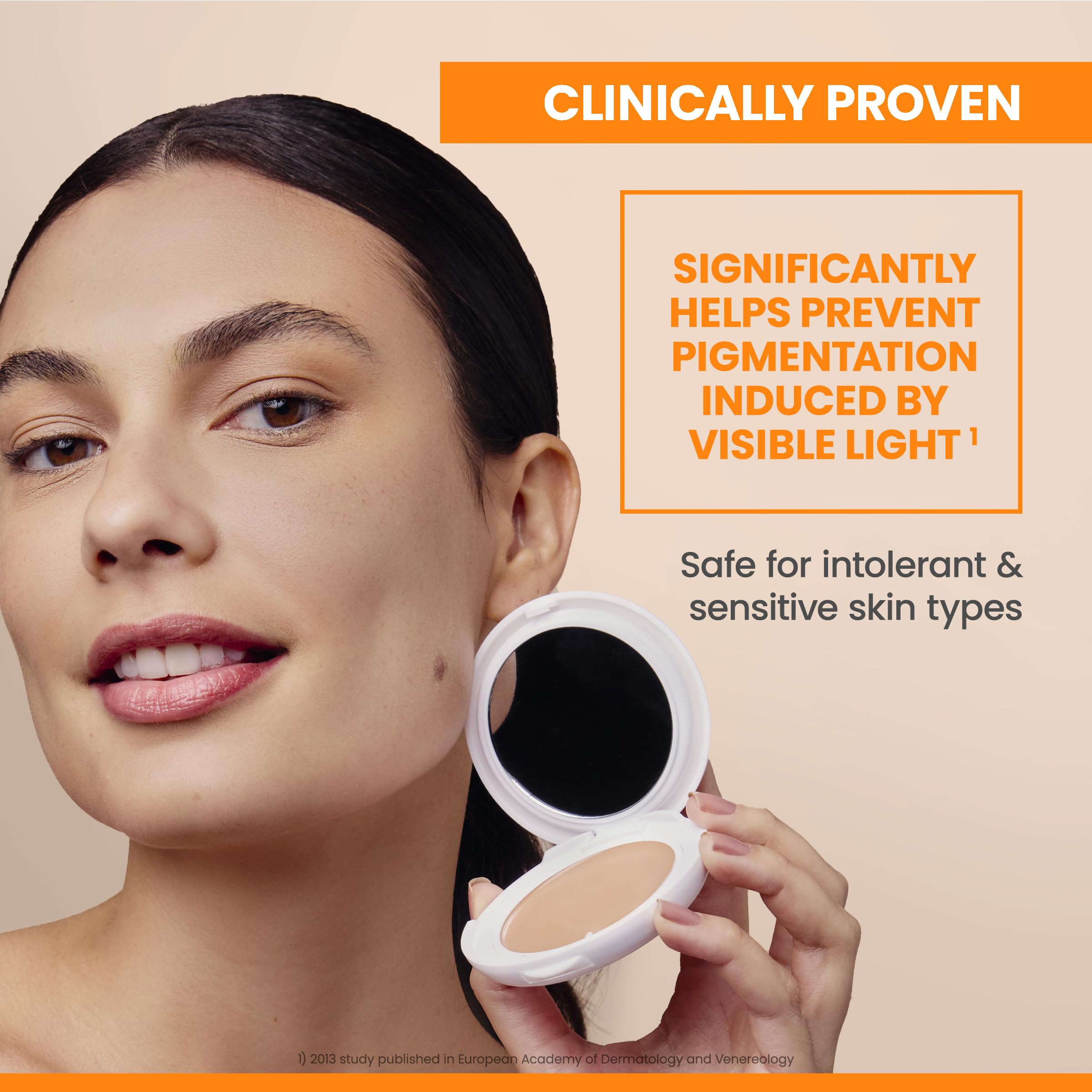 Av ne Beige Mineral Tinted Compact SPF 50 - Eau Thermale Avène Official Imagery - 4