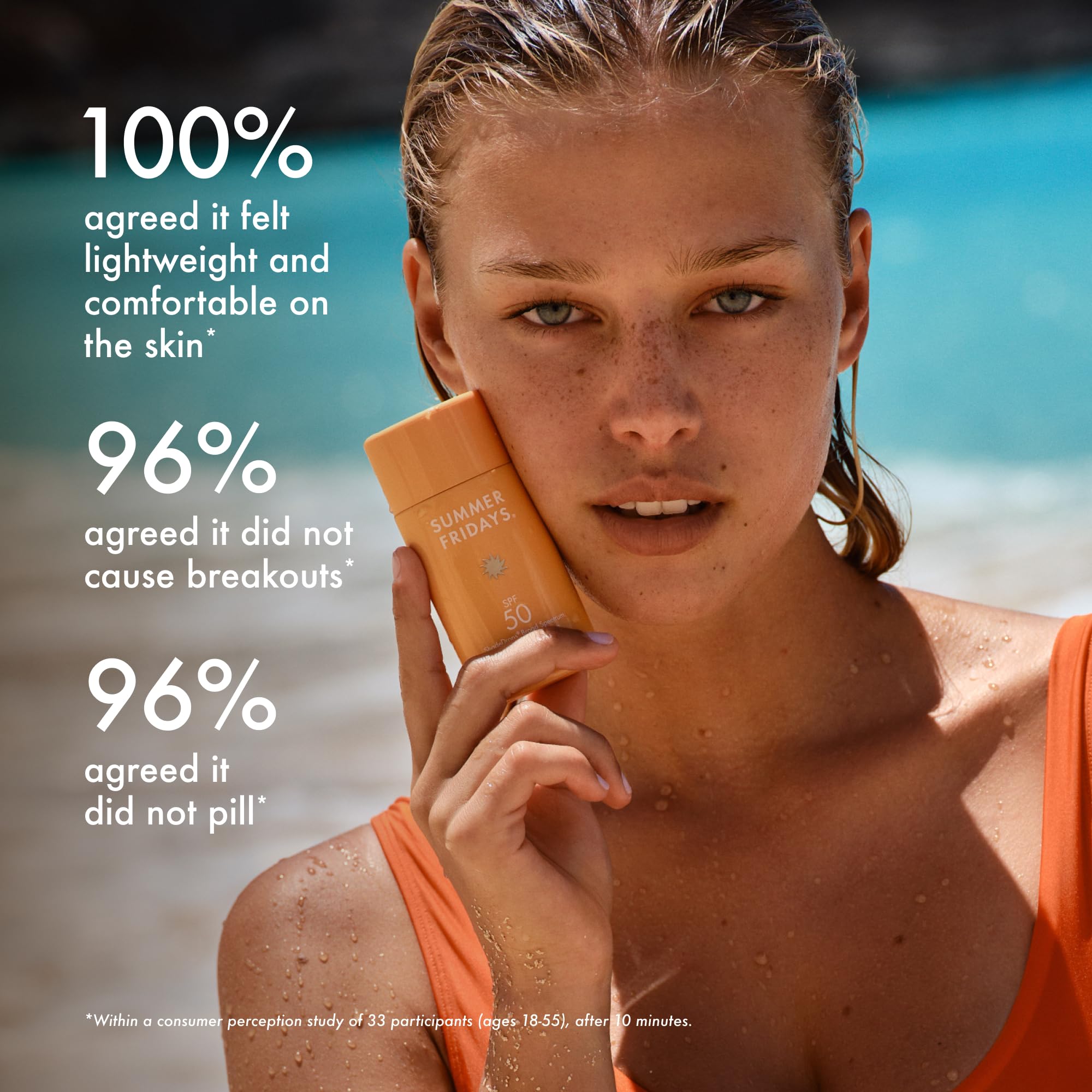 Summer Fridays ShadeDrops SPF 50 Mineral Milk Sunscreen - Summer Fridays Official Imagery - 6
