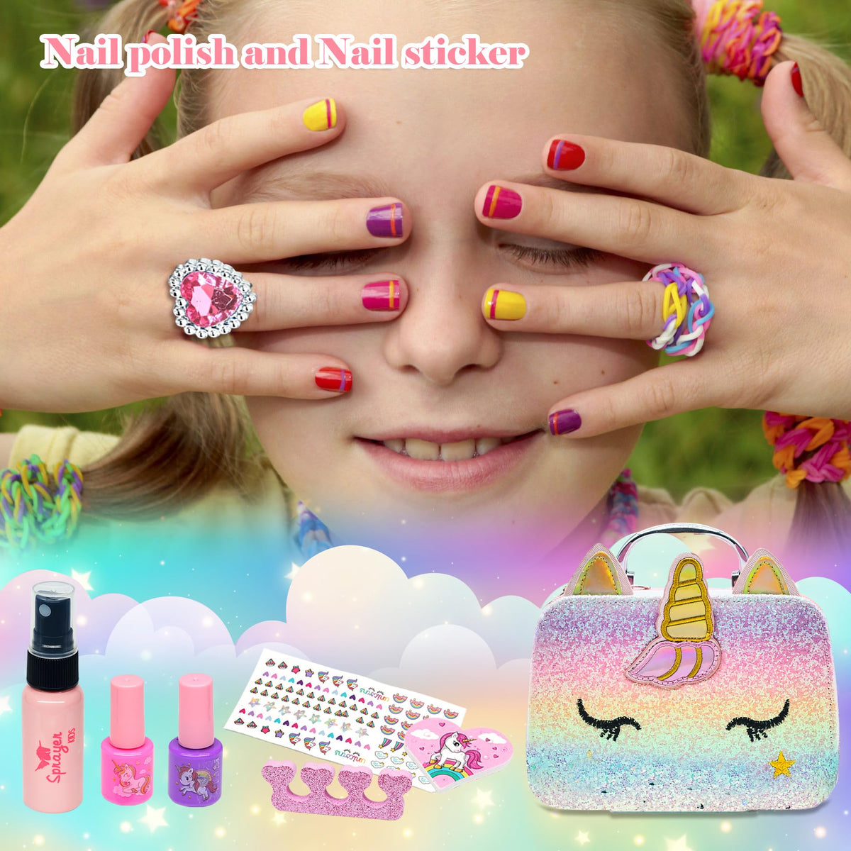 Mrabbitoo Kids Real Makeup Kit for Girls - Mrabbitoo Official Imagery - 6