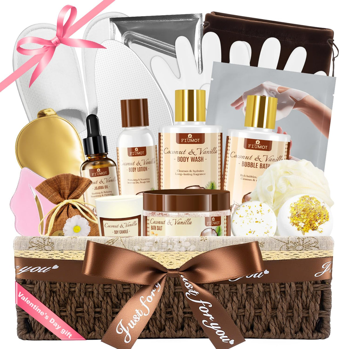 Bath and Body Gift Basket Set for Women - FIUMOT Official Imagery - 2