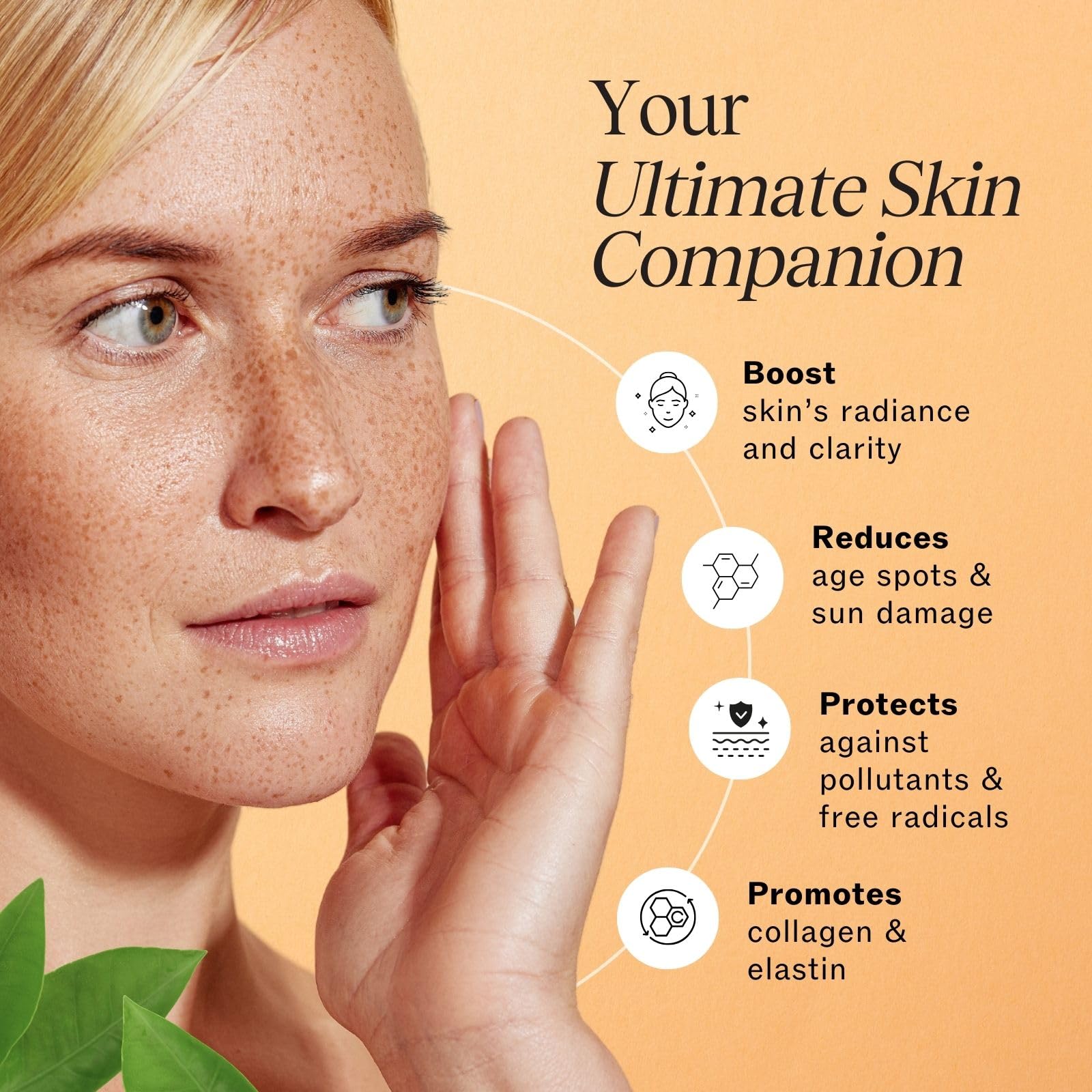 LilyAna Naturals Vitamin C Face Serum with Hyaluronic Acid - LilyAna Naturals Official Product View 4