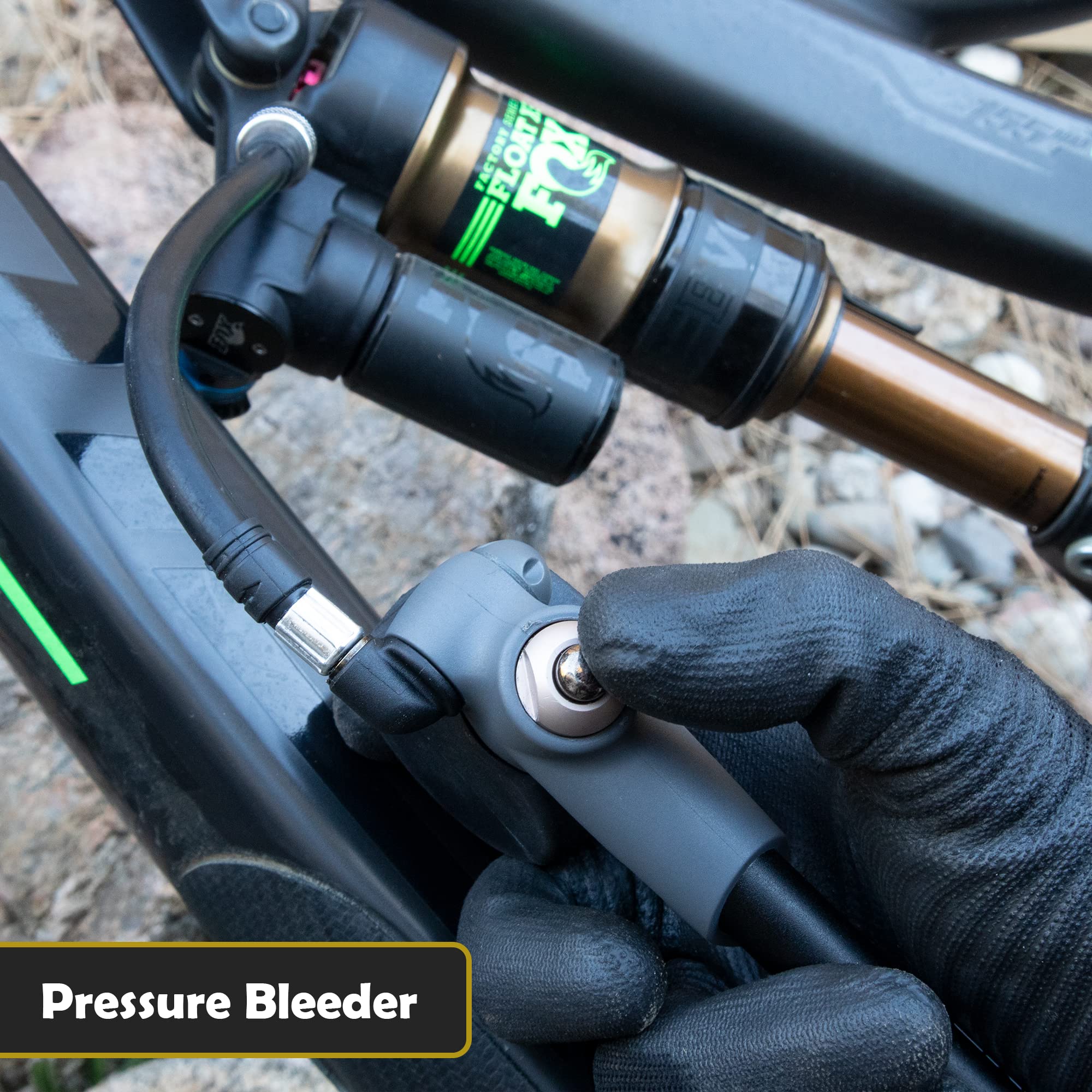 JACO Superior Products JACO ShockPro MTB Shock Pump - High Pressure Mo - View 7