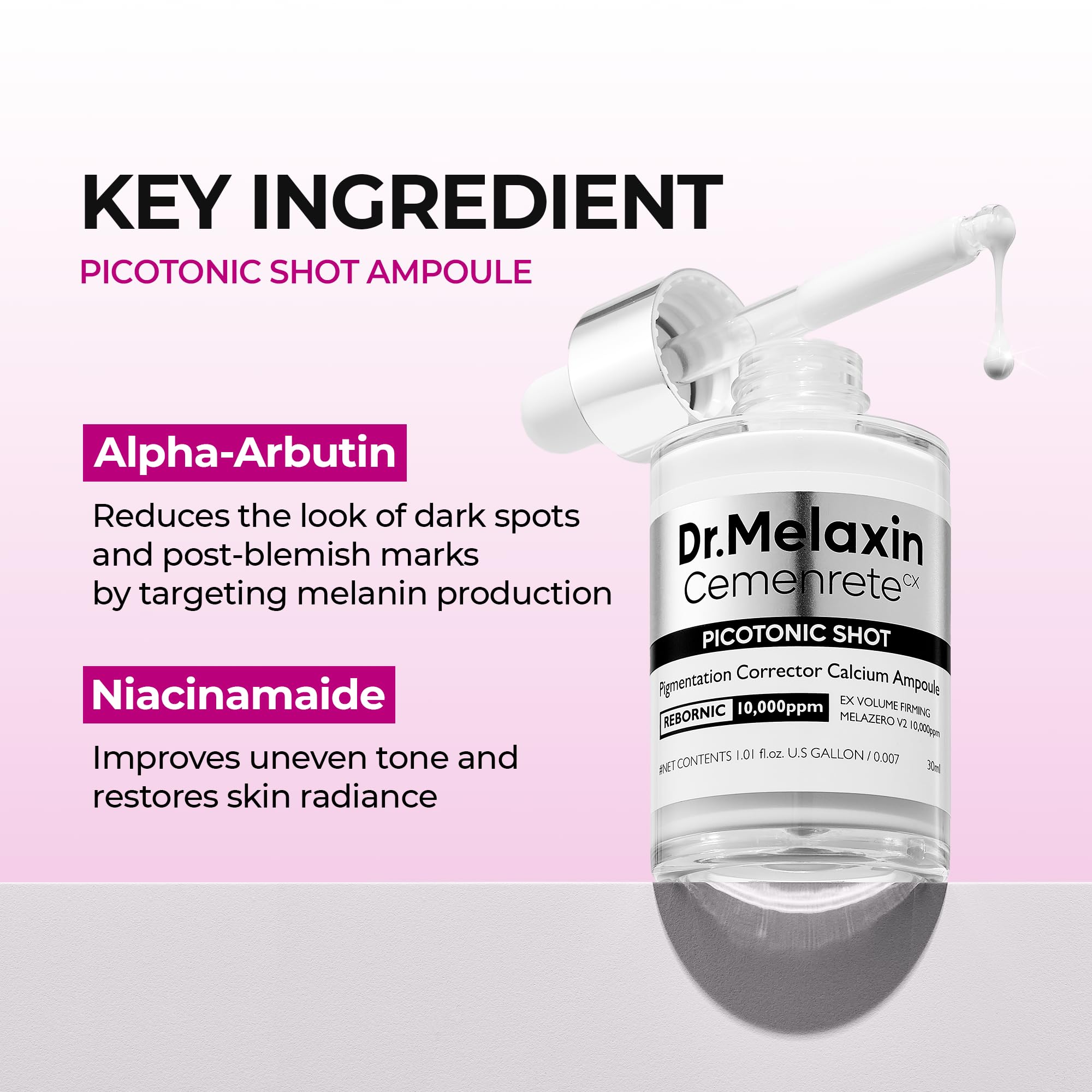 Dr Melaxin Picotonic Shot Serum 1 01 fl oz - Dr.Melaxin Official Imagery - 3
