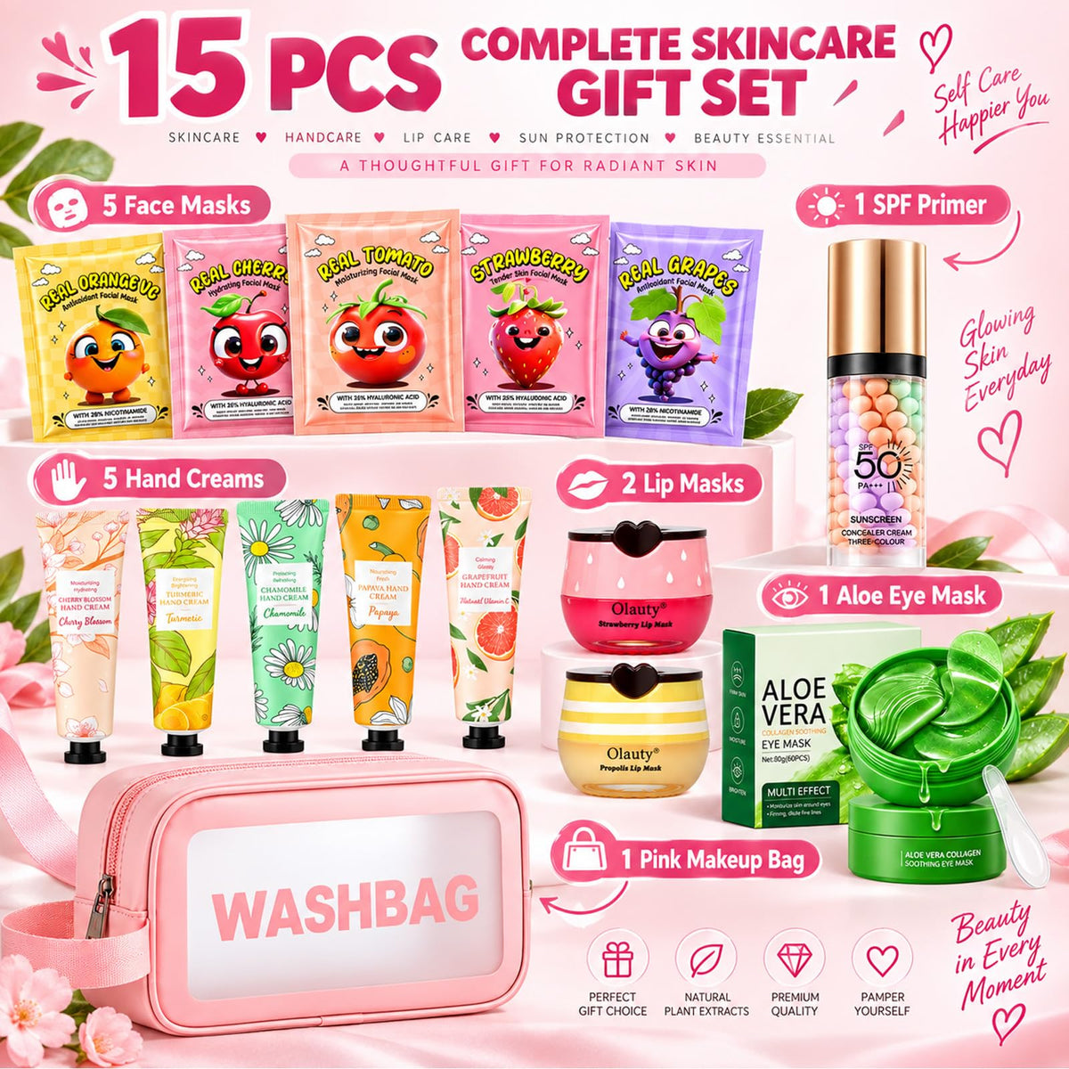 Skin Care Set for Women Teens Girls Mother Daughter Skincare - Sulily Official Imagery - 3