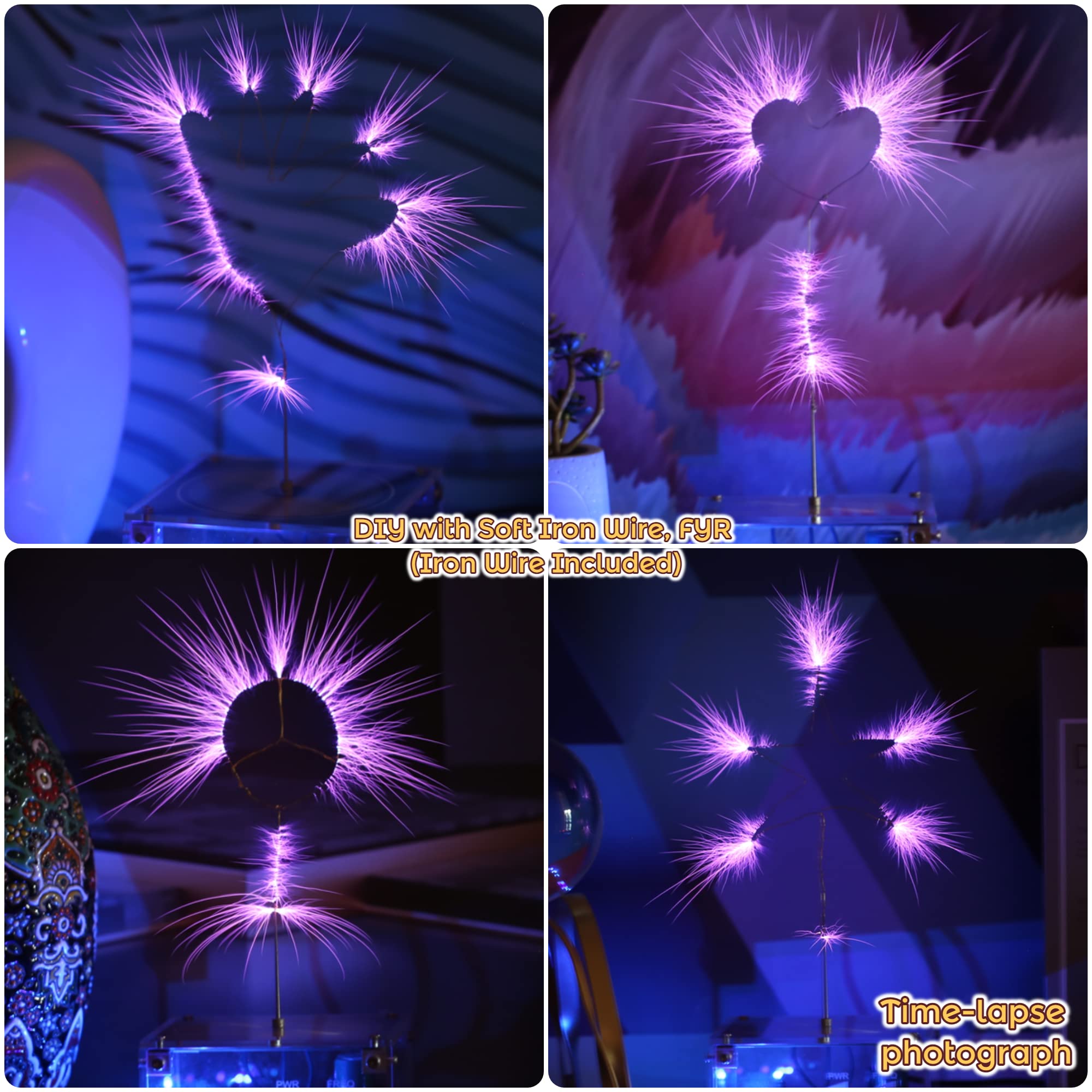 Joytech Bluetooth Music Tesla Coil Arc Plasma Loudspeaker Wireles by Joytech - Angle View 5