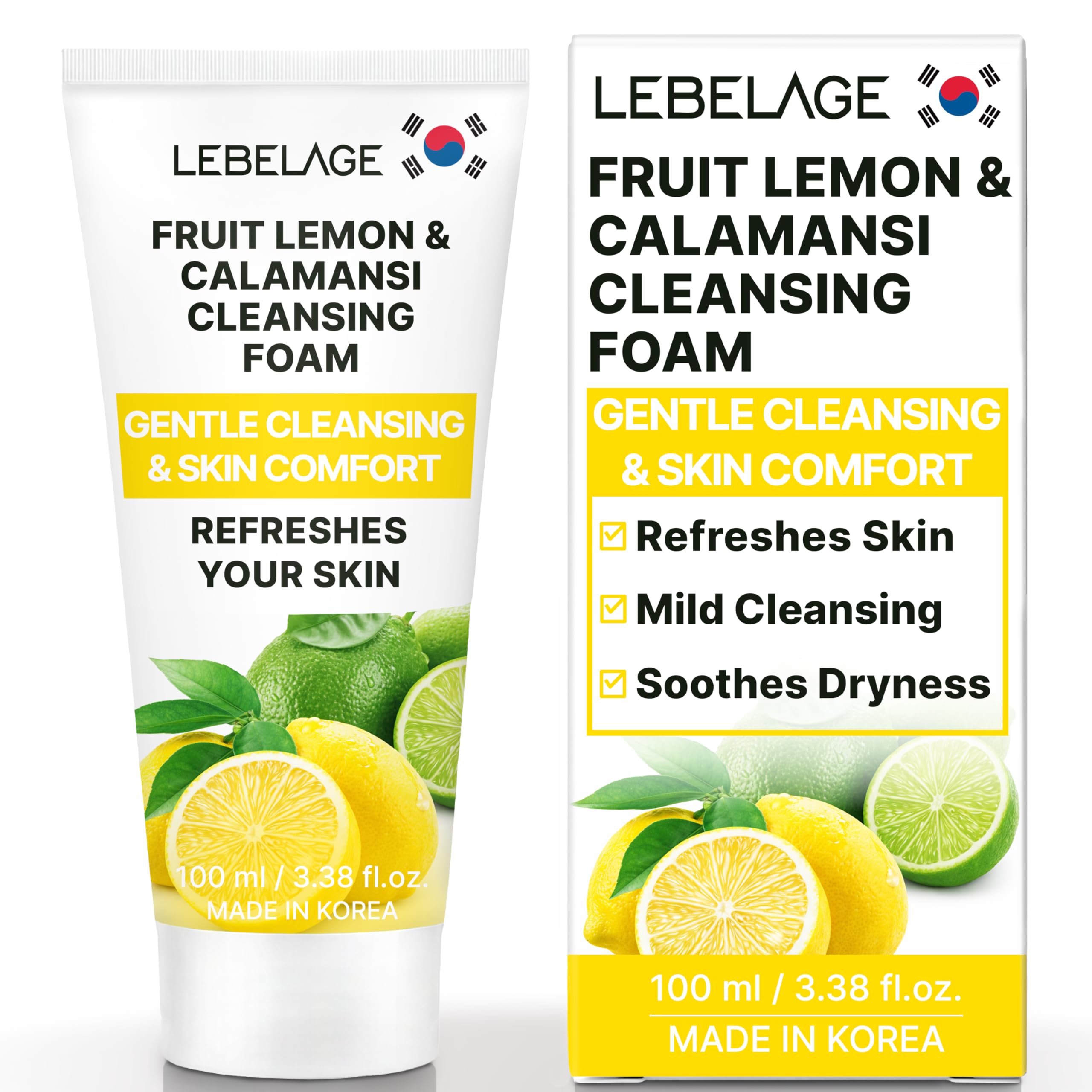 LEBELAGE Korean Snail Facial Cleanser 3.38 oz - LEBELAGE
