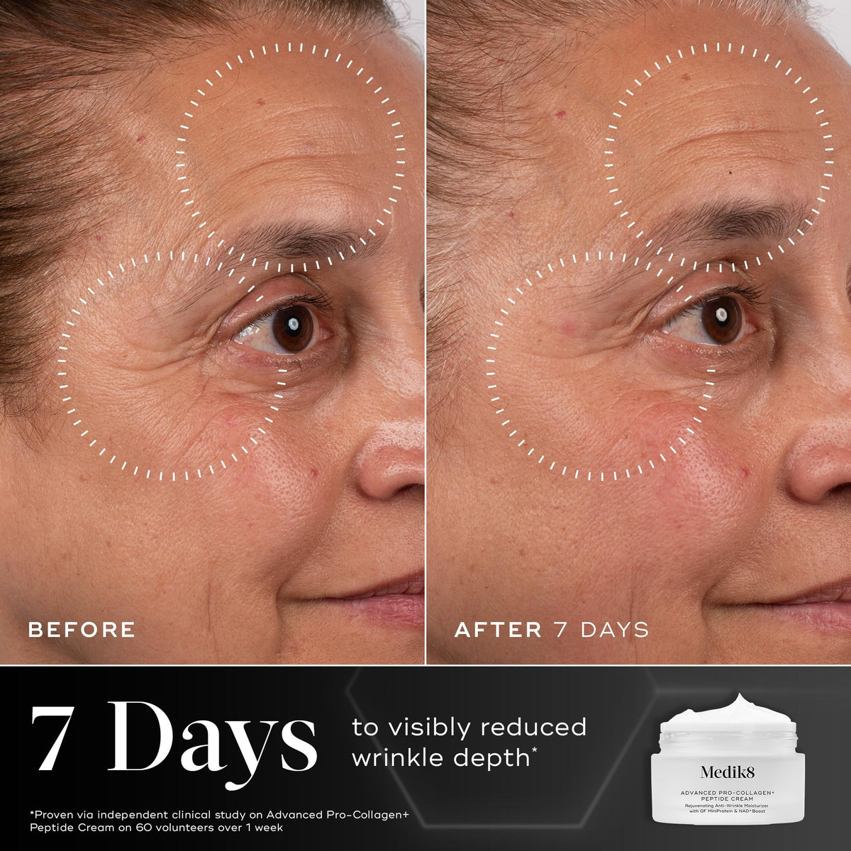 Medik8 Advanced Pro Collagen Peptide Cream Anti Wrinkle - Medik8 Official Imagery - 5