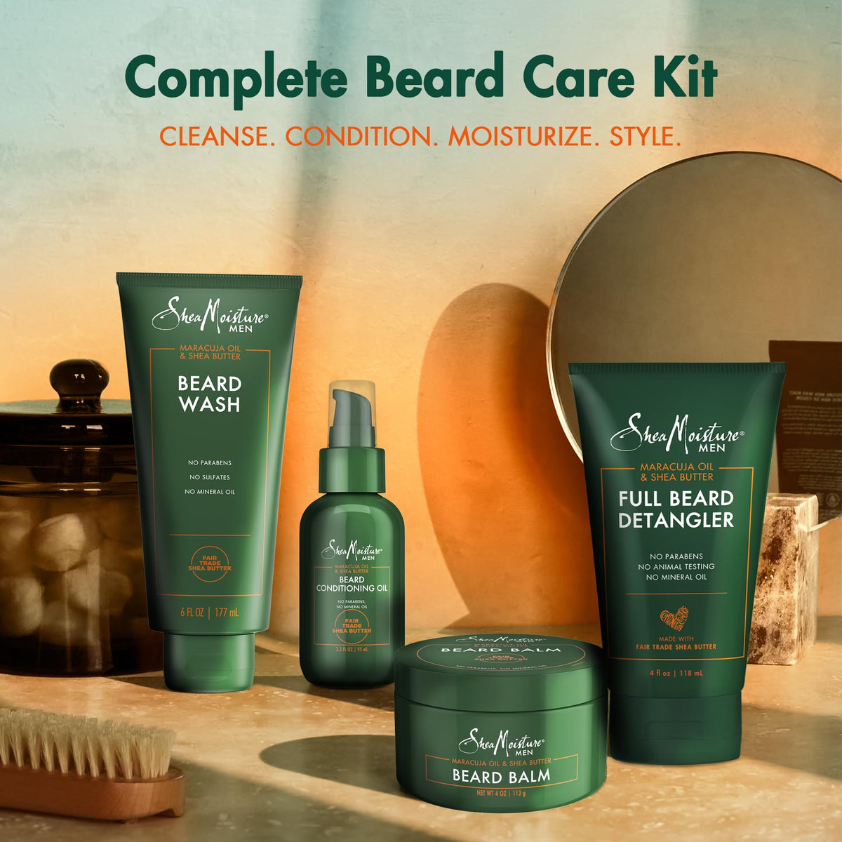 SheaMoisture Beard Kit Gifts for Men - Shea Moisture Official Imagery - 4