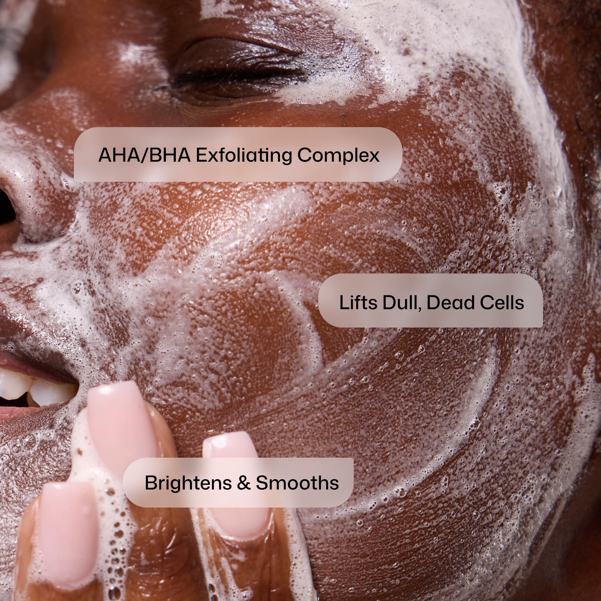 Elefair Tech Revision Skincare Brightening Face Wash with AHA & BHA Exfoliants - Elefair Tech Official Product View 5