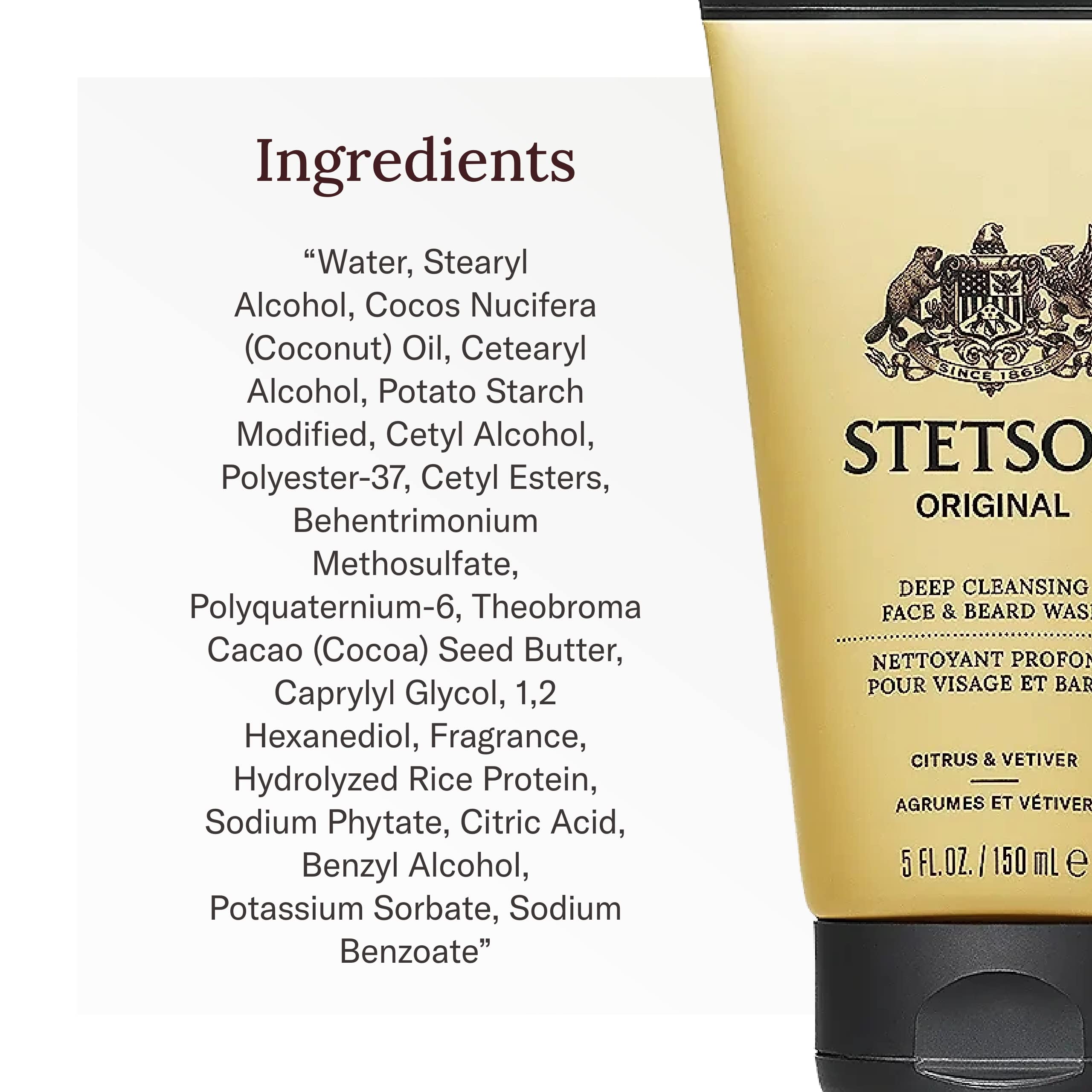 Stetson Personal Care Face &amp; Beard Moisturizer by Scent - SCENT BEAUTY