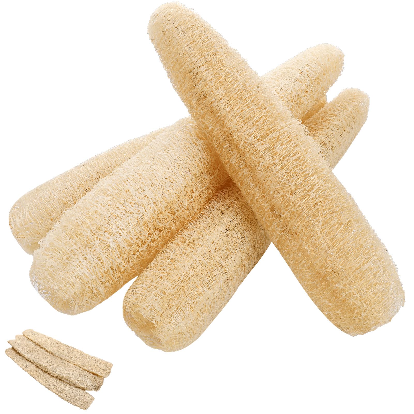 ZhouBoat Natural Loofah Sponge 13.8 - 15.7 Inches Women - ZhouBoat Official Product View 10