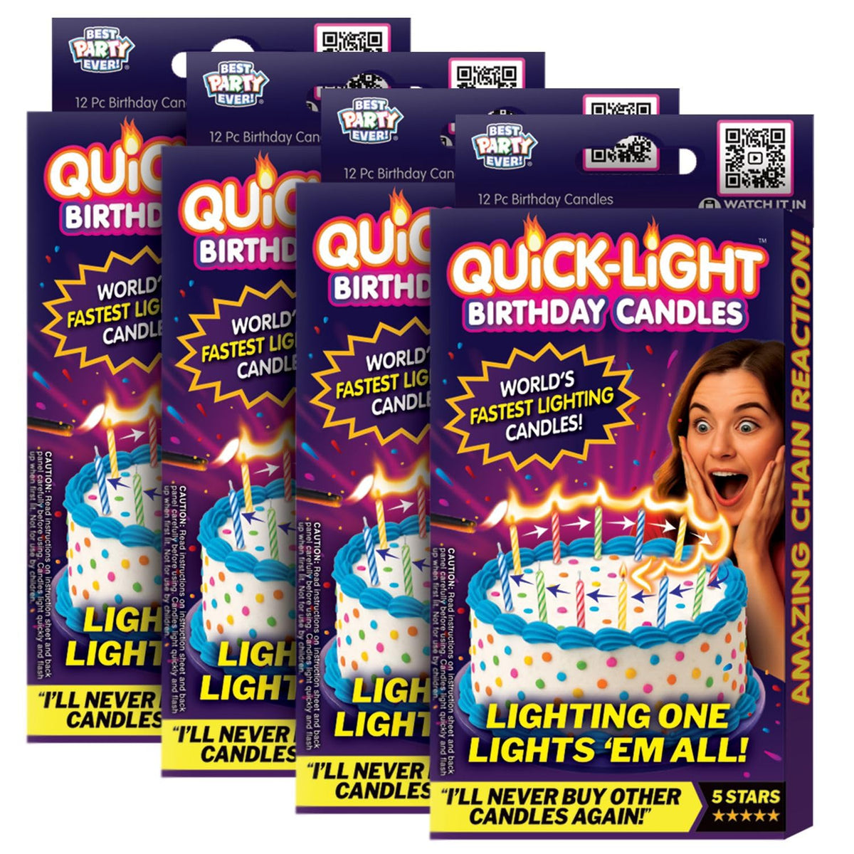 BEST PARTY EVER Quick Light Chain Reaction Bithday Cake - BEST PARTY EVER! Official Imagery - 1