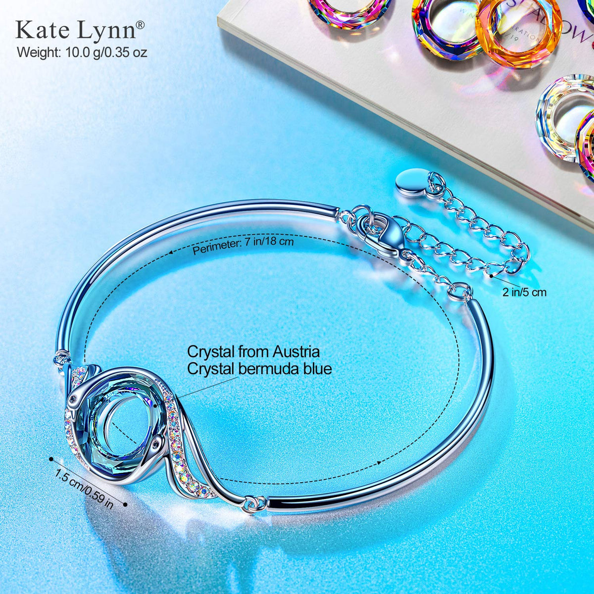 Kate Lynn Rise From the Ashes Phoenix Adjustable Bangle - Kate Lynn Official Imagery - 3