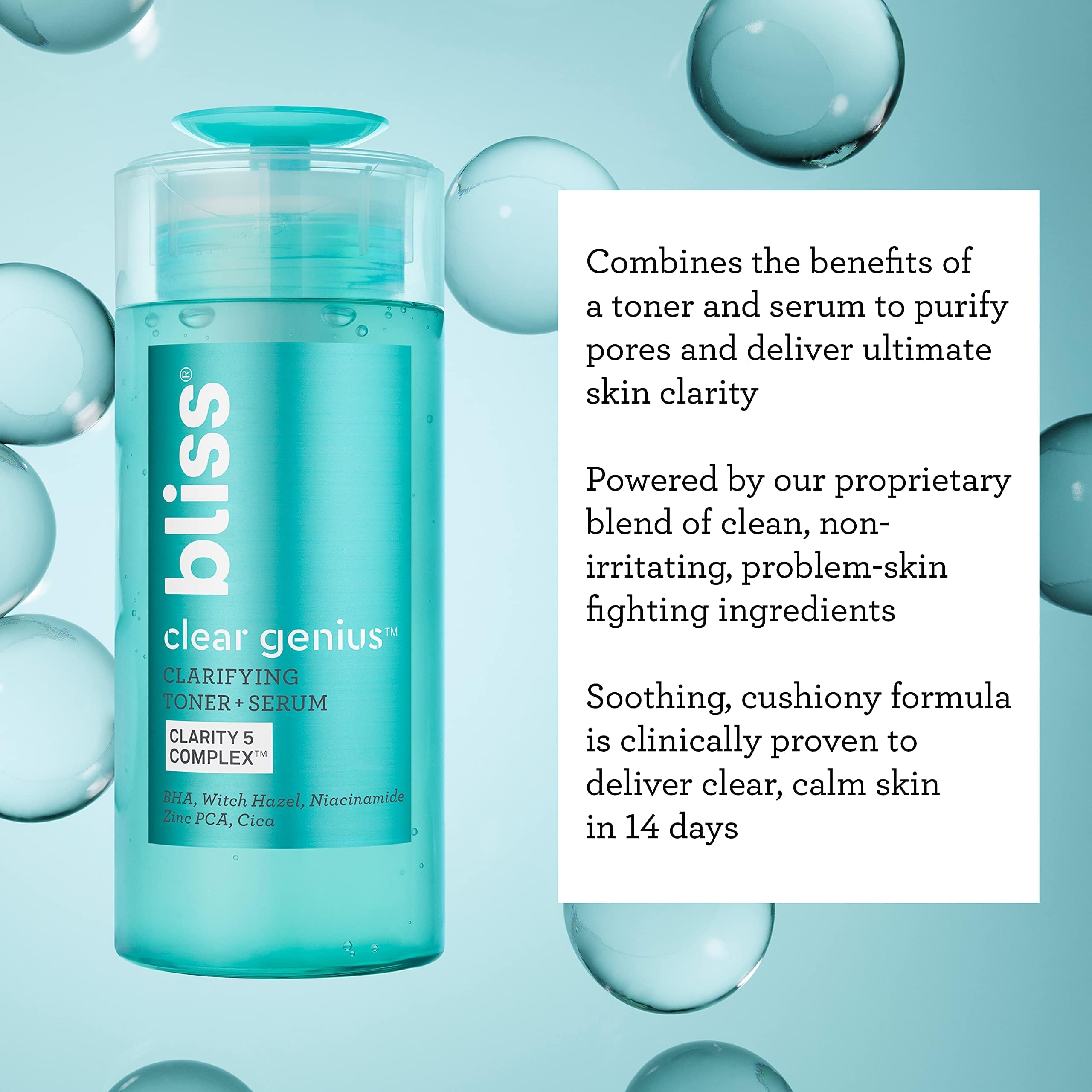 Bliss Clear Genius Clarifying Toner Serum - Bliss Official Imagery - 8