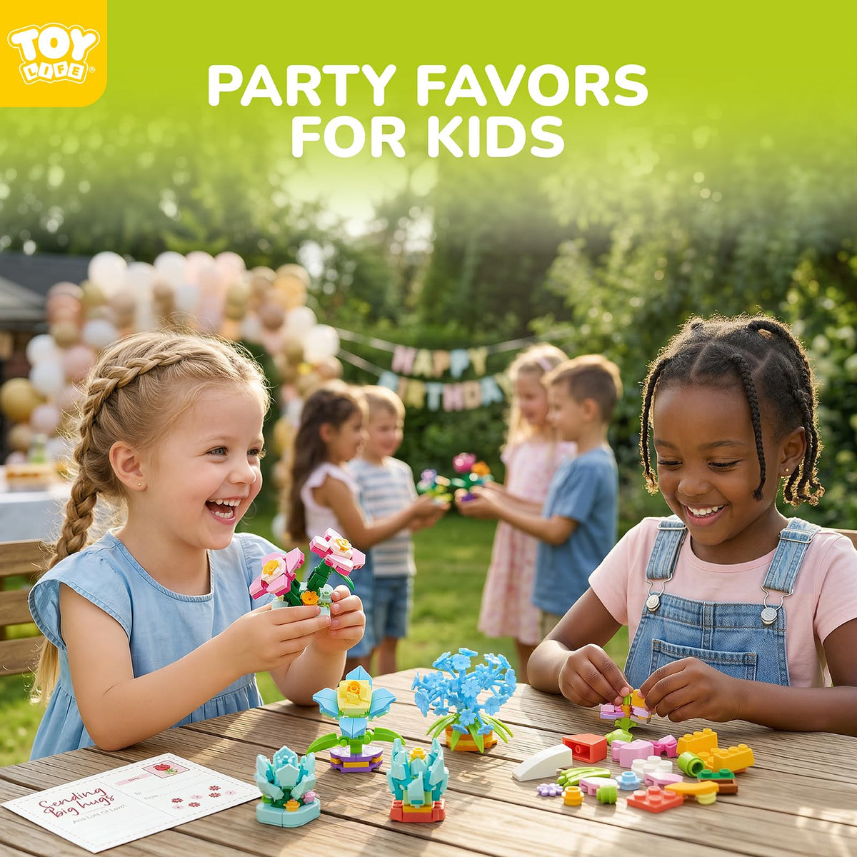 TOY Life 36 Pack Party Favors for Kids Tiny Plants Mini - TOY Life Official Imagery - 3