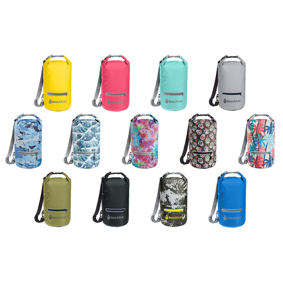 Skog Kust DrySak Roll Top Waterproof Bag 5 10 20 Liter - Såk Gear Official Imagery - 3