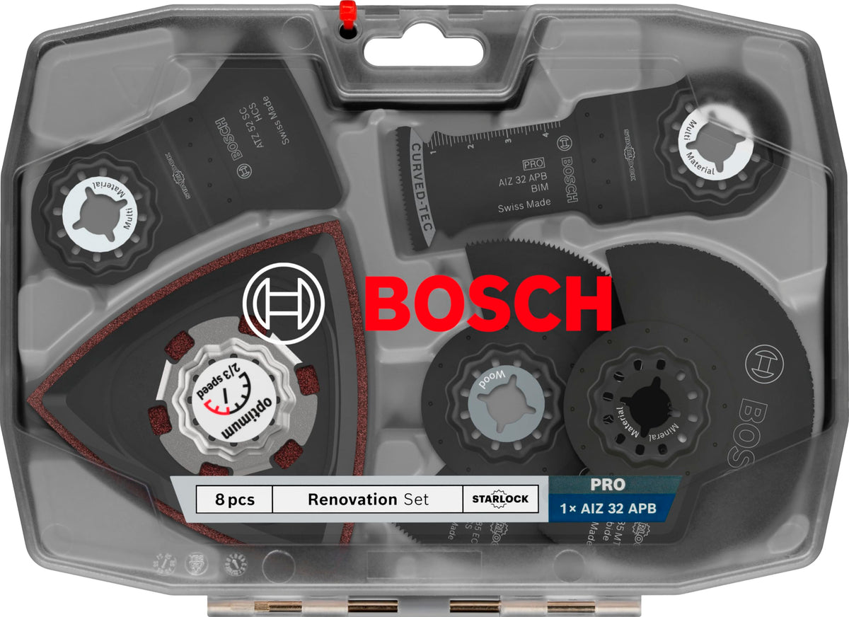 Bosch 8X Renovation Set 8 pcs - Premium Selection Official Imagery - 4