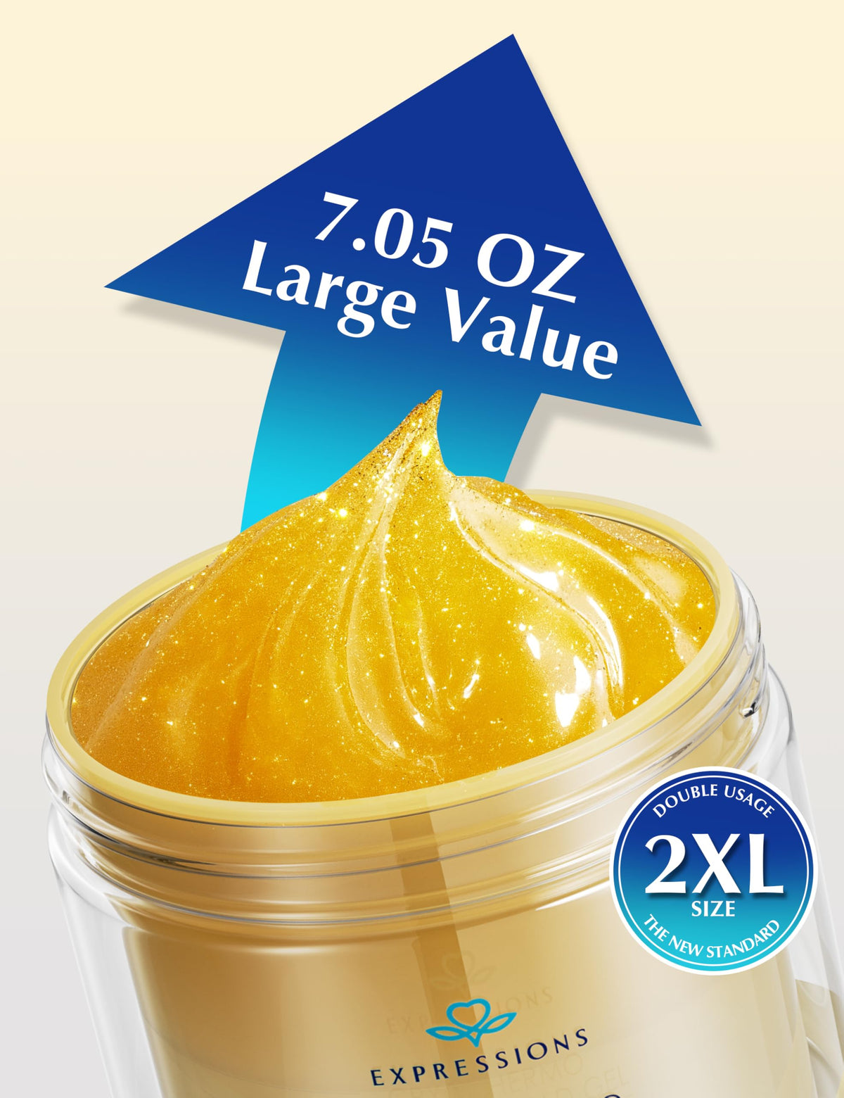 Cryo Thermo Firming Gold Gel for Cellulite - EXPRESSIONS WELLNESS Official Imagery - 7