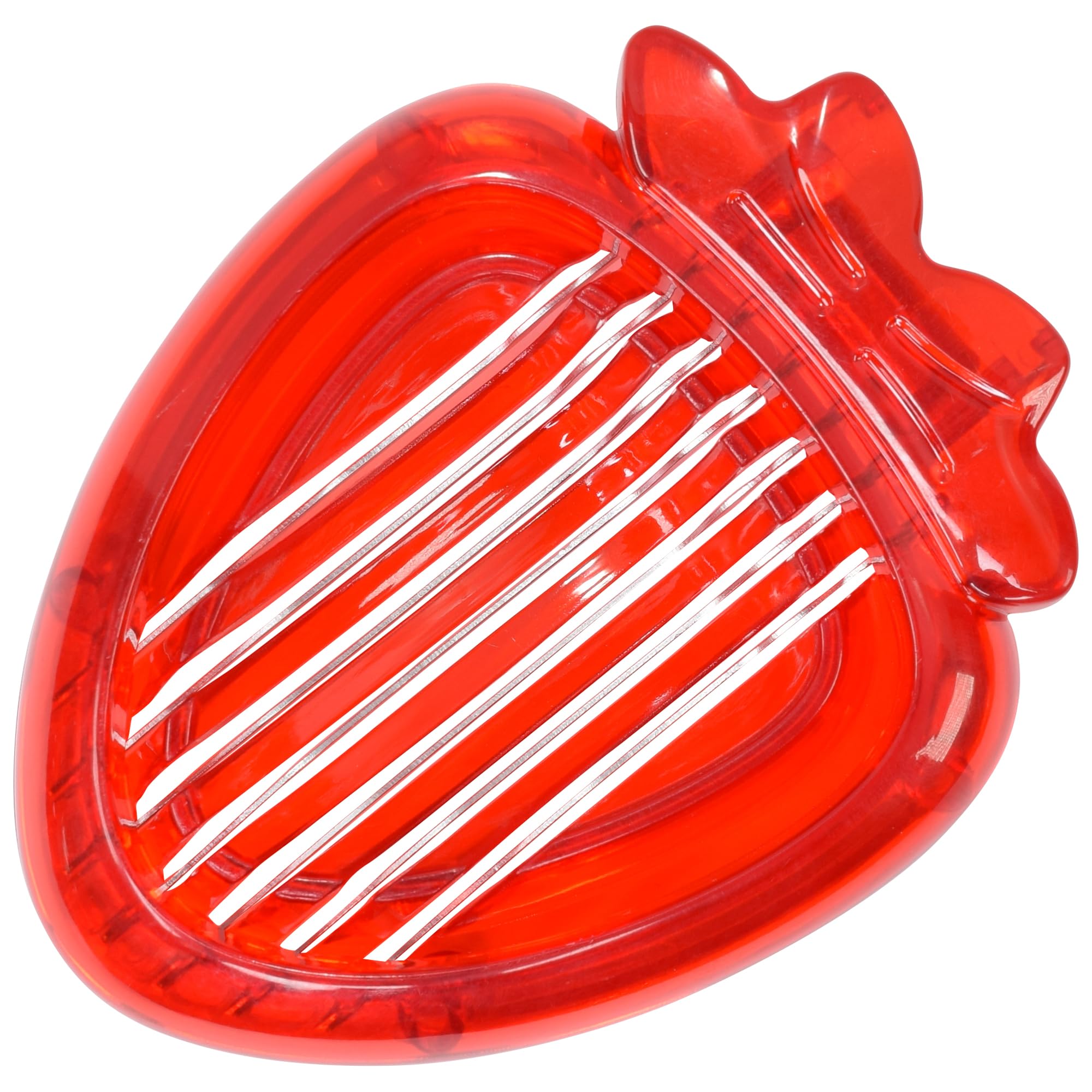 R&M Strawberry Shaped Fruit Slicing Tool with Stainless Steel Blades - View 5