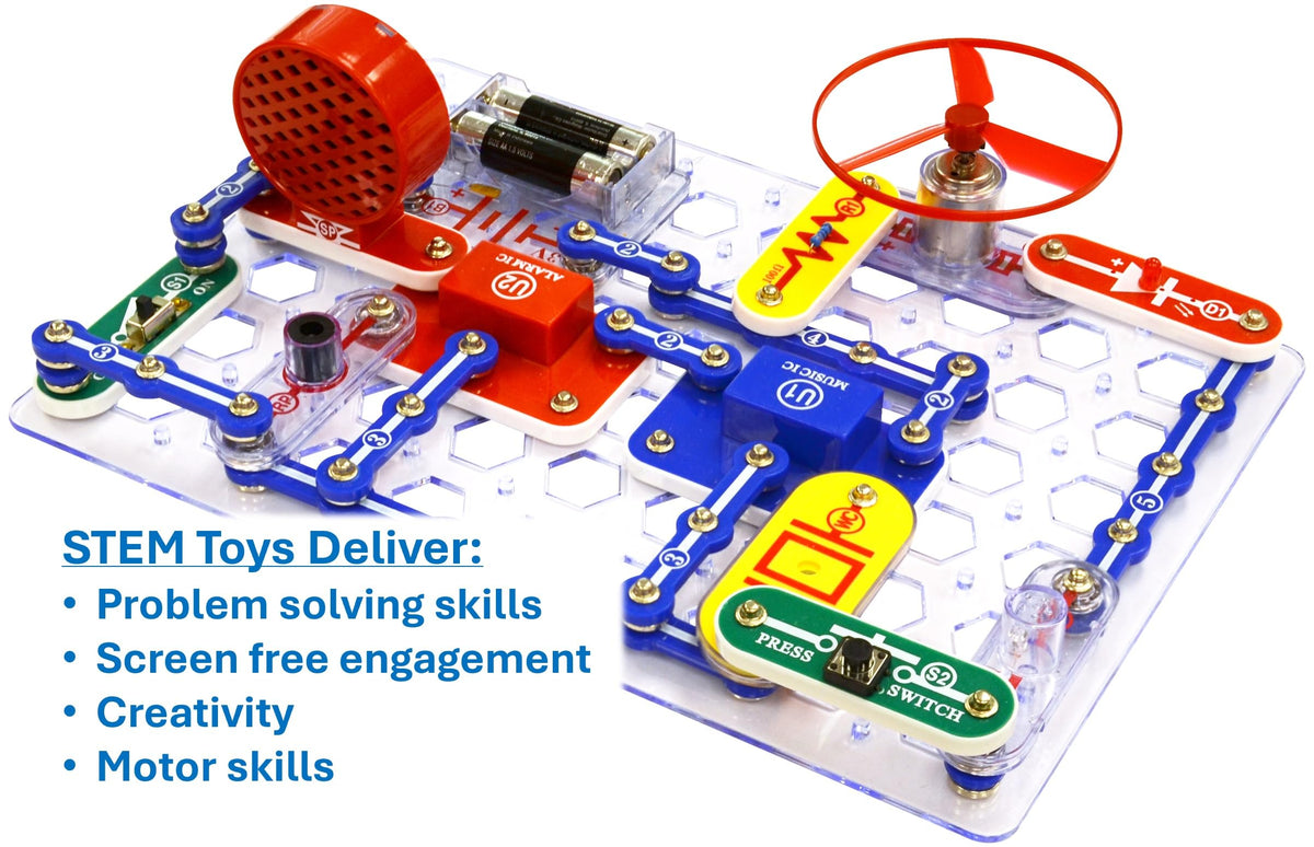 SNAP CIRCUITS Jr SC 100 STEM Electronics Kit 100 Projects - Snap Circuits Official Imagery - 6