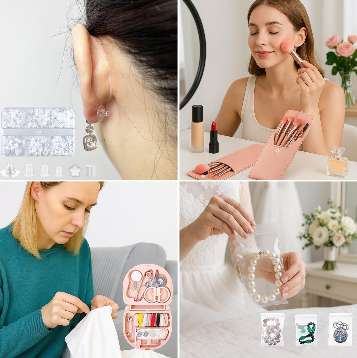 Emergency Kit for Women Mini Emergency Kit with 50 - Tindisonka Official Imagery - 5