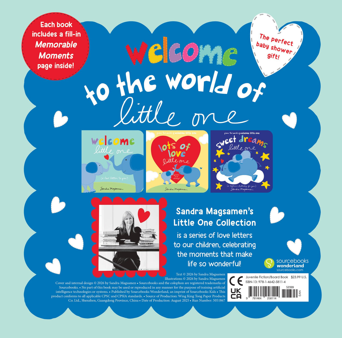 Welcome Little One Box Set A Board Book Collection of Best - by               
		   Sandra Magsamen     
       			(Author) 
       	             Format: Board book Official Imagery - 3
