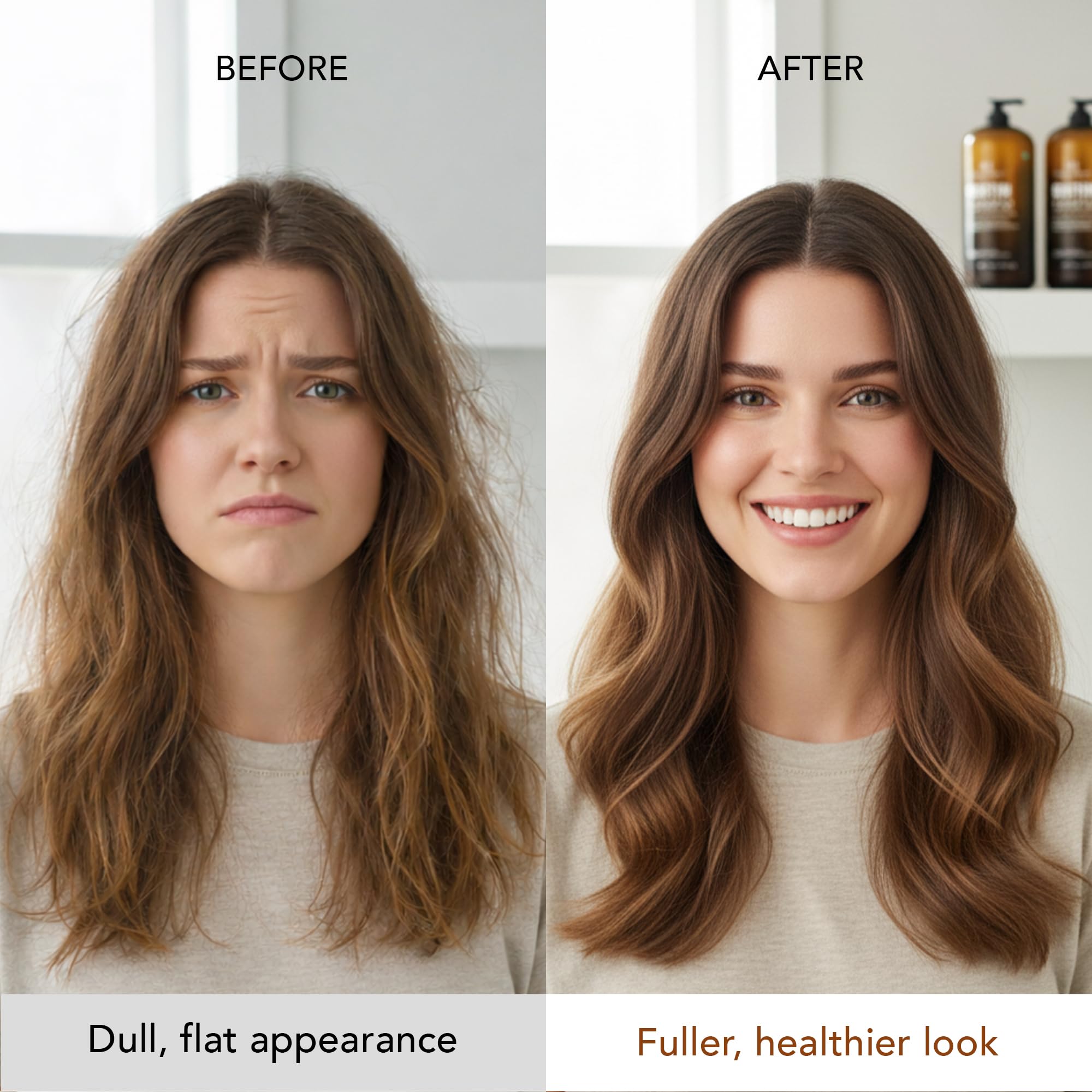 Botanic Hearth Biotin Shampoo and Conditioner Set - with Ginger Oil & Keratin - Botanic Hearth Official Product View 7