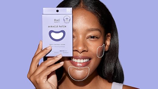 Rael Miracle Spot Control Cover Hydrocolloid Strips Pimple Pat... - Product Imagery