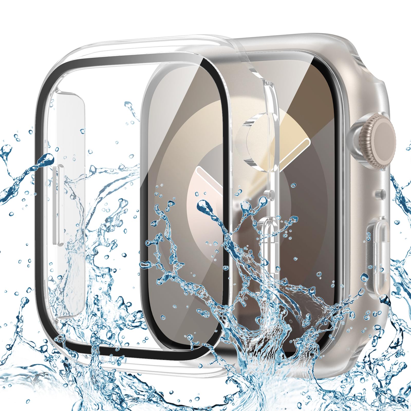 Goton IP67 Waterproof Case with Glass for Apple Watch 40mm Series 6/5/ - View 1