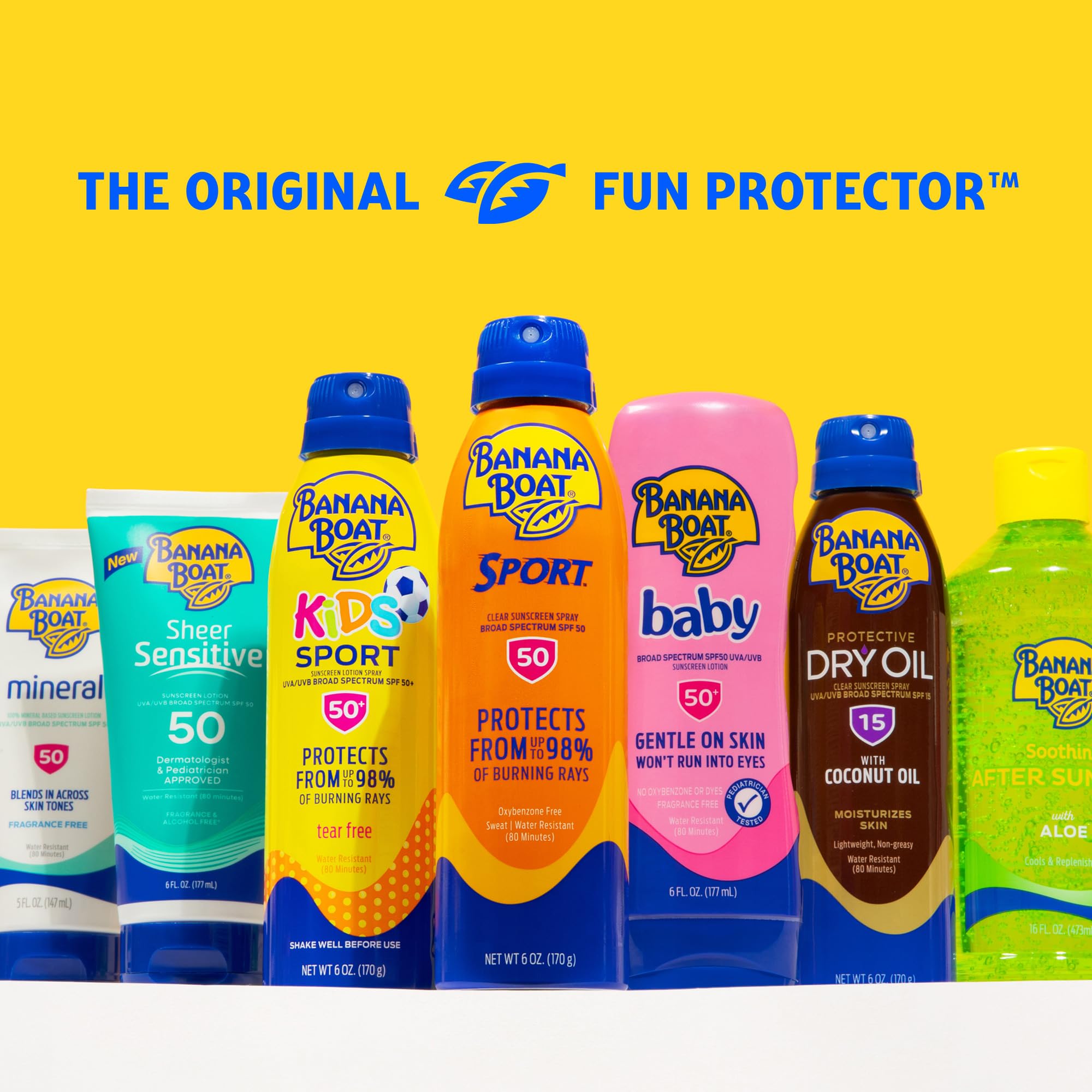 Banana Boat Mineral Kids Sunscreen Lotion SPF 50 6 Fl Oz - Banana Boat Official Imagery - 7