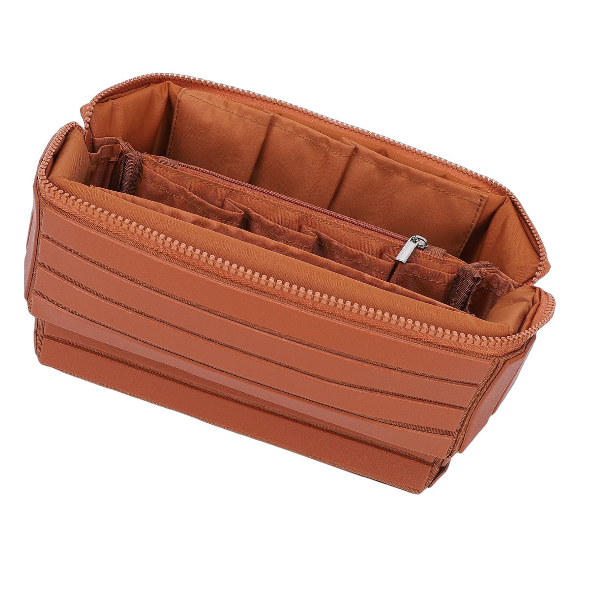 HURRISE Fold Down Makeup Bag Large Capacity Travel Cosmetic - HURRISE Official Imagery - 7