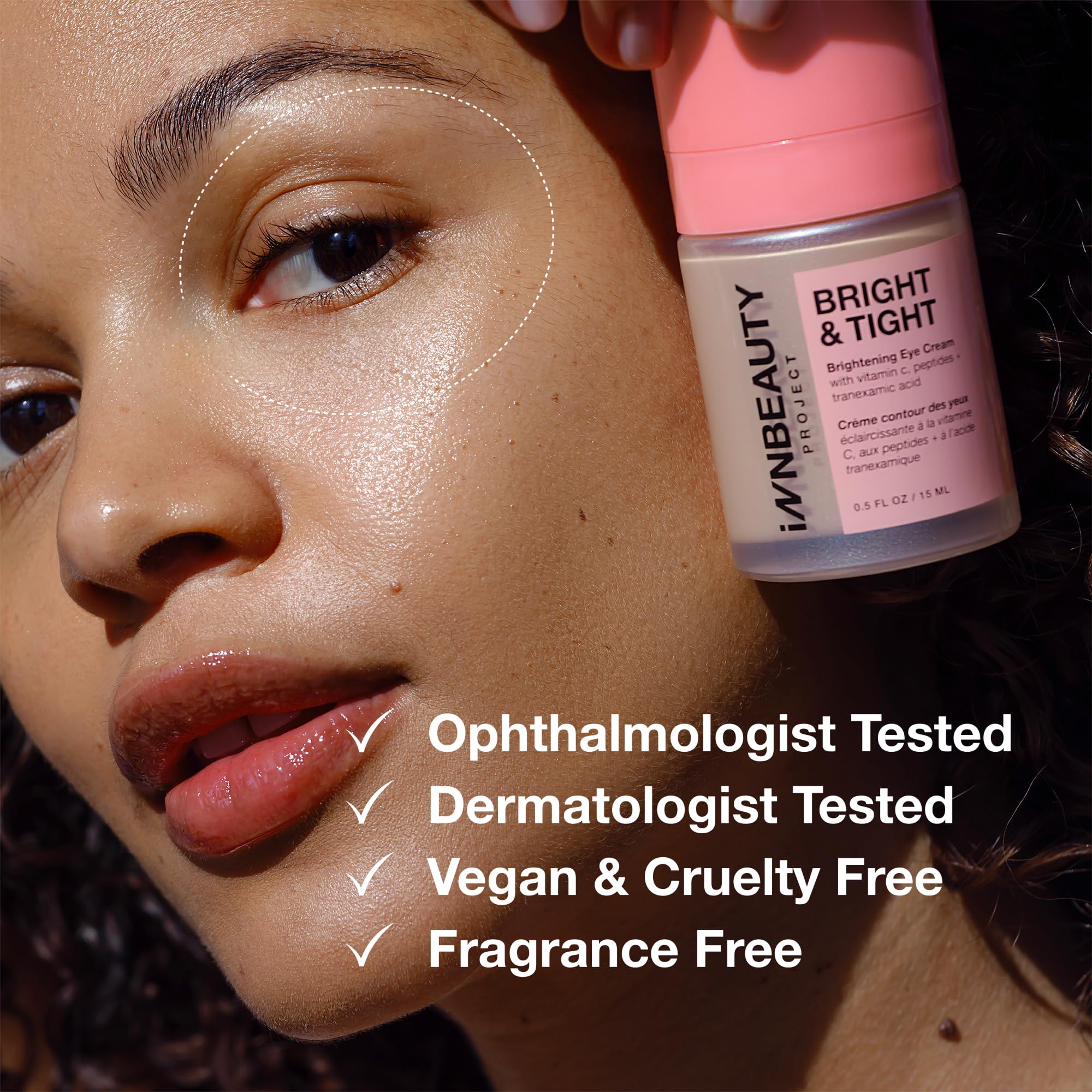 Innbeauty Project Bright Tight Refillable Eye Cream 0 5 oz - Innbeauty Project Official Imagery - 6