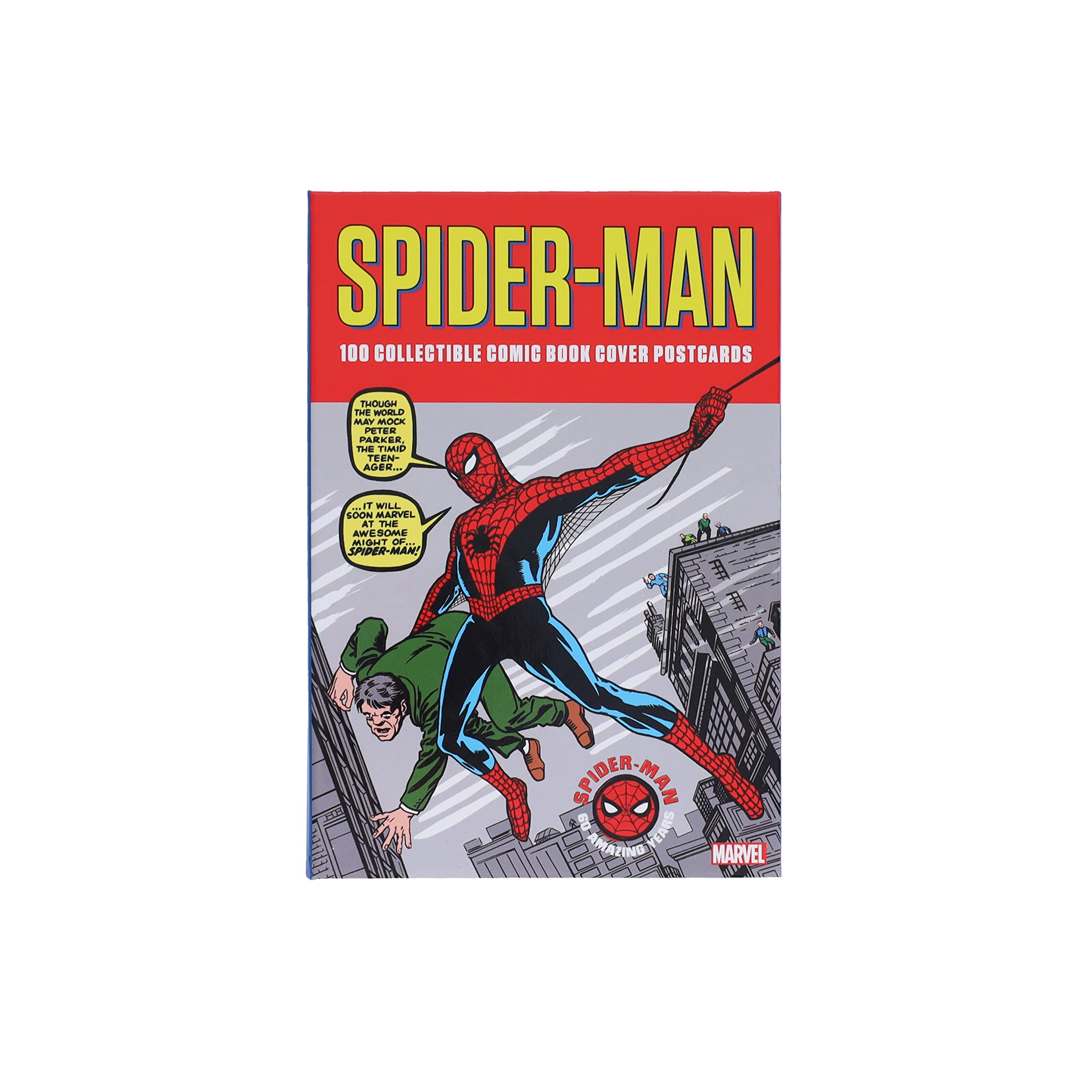 Spider-Man 100 Collectible Comic Book Cover Postcards